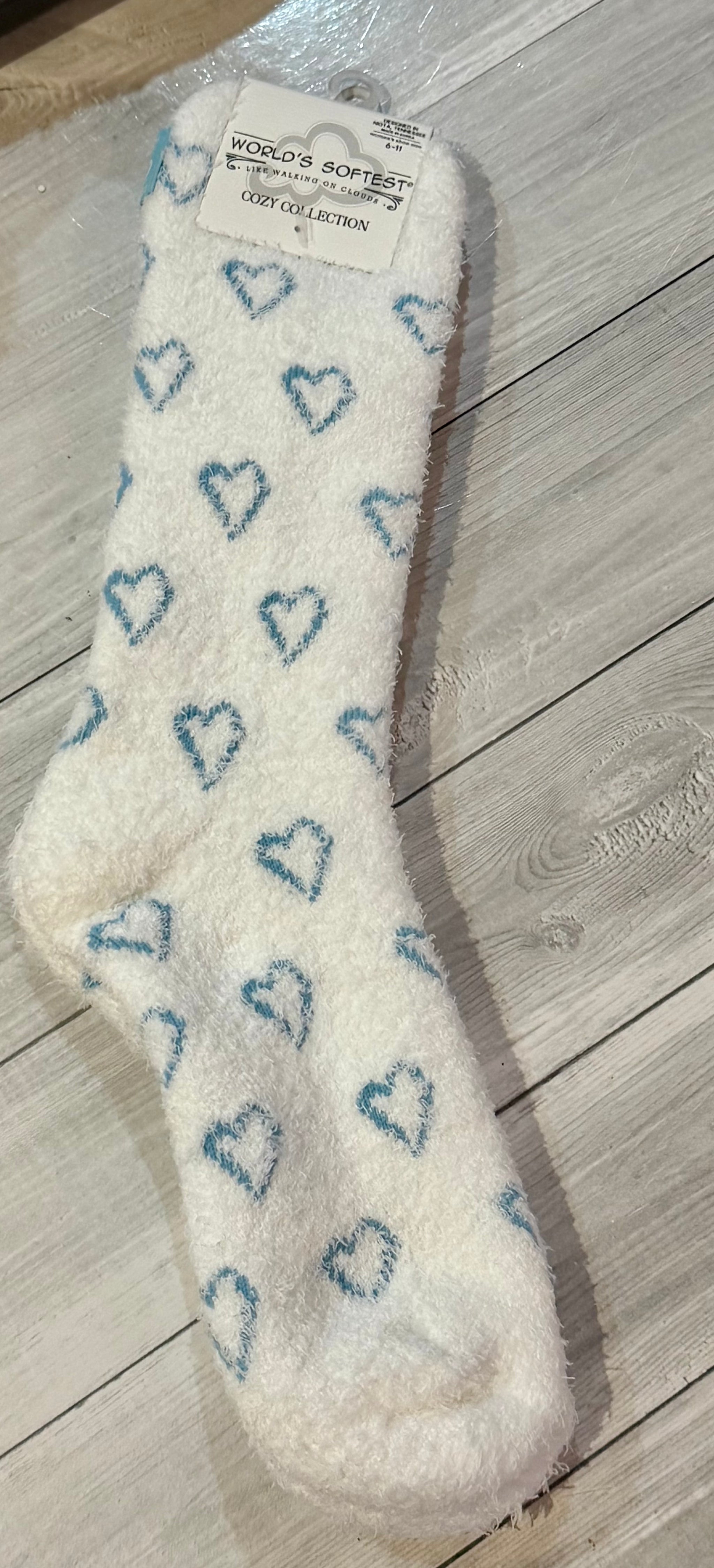 WS Heart Socks