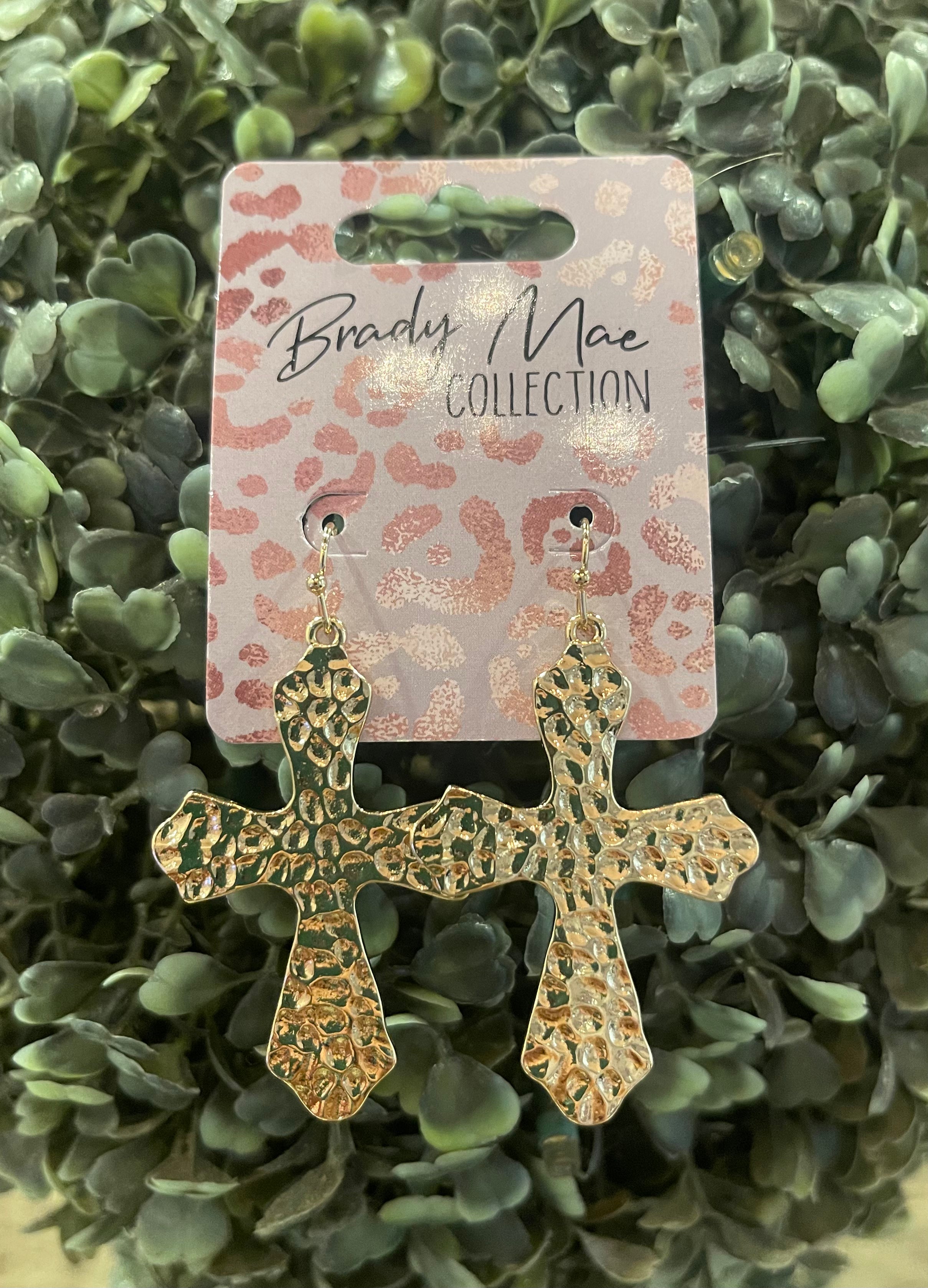 Cross My Heart Earring