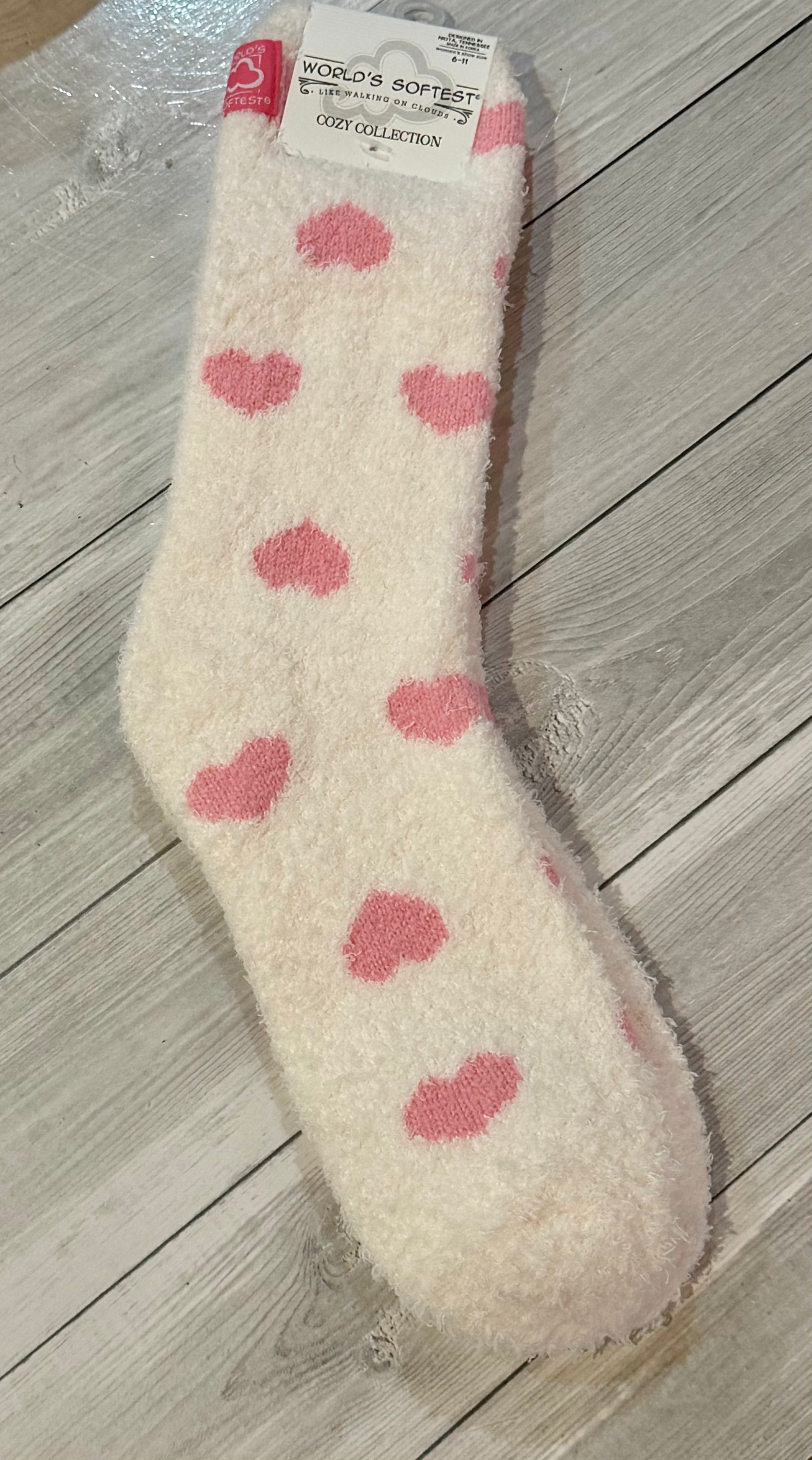 WS Heart Socks