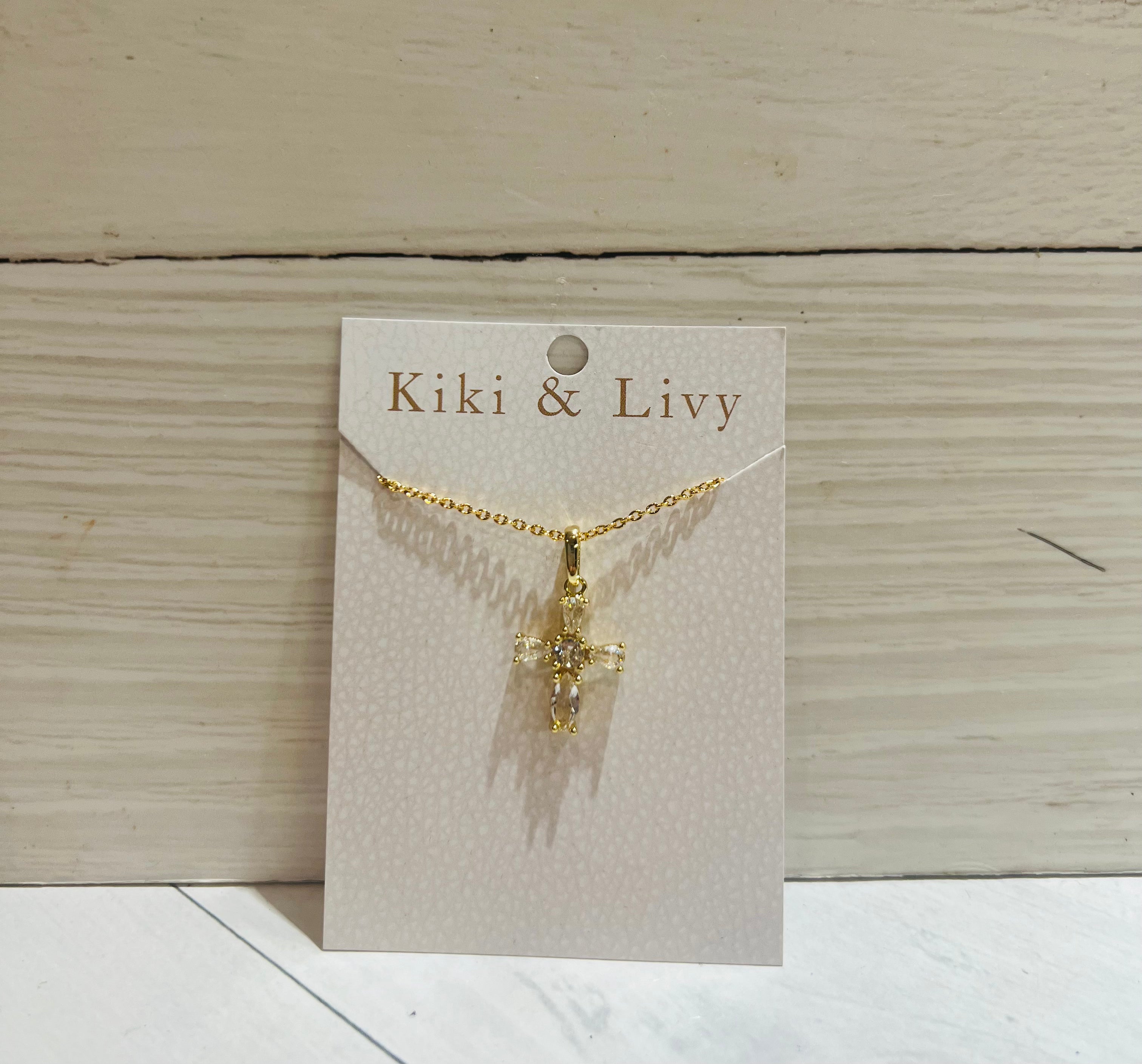 Bling Cross Necklace