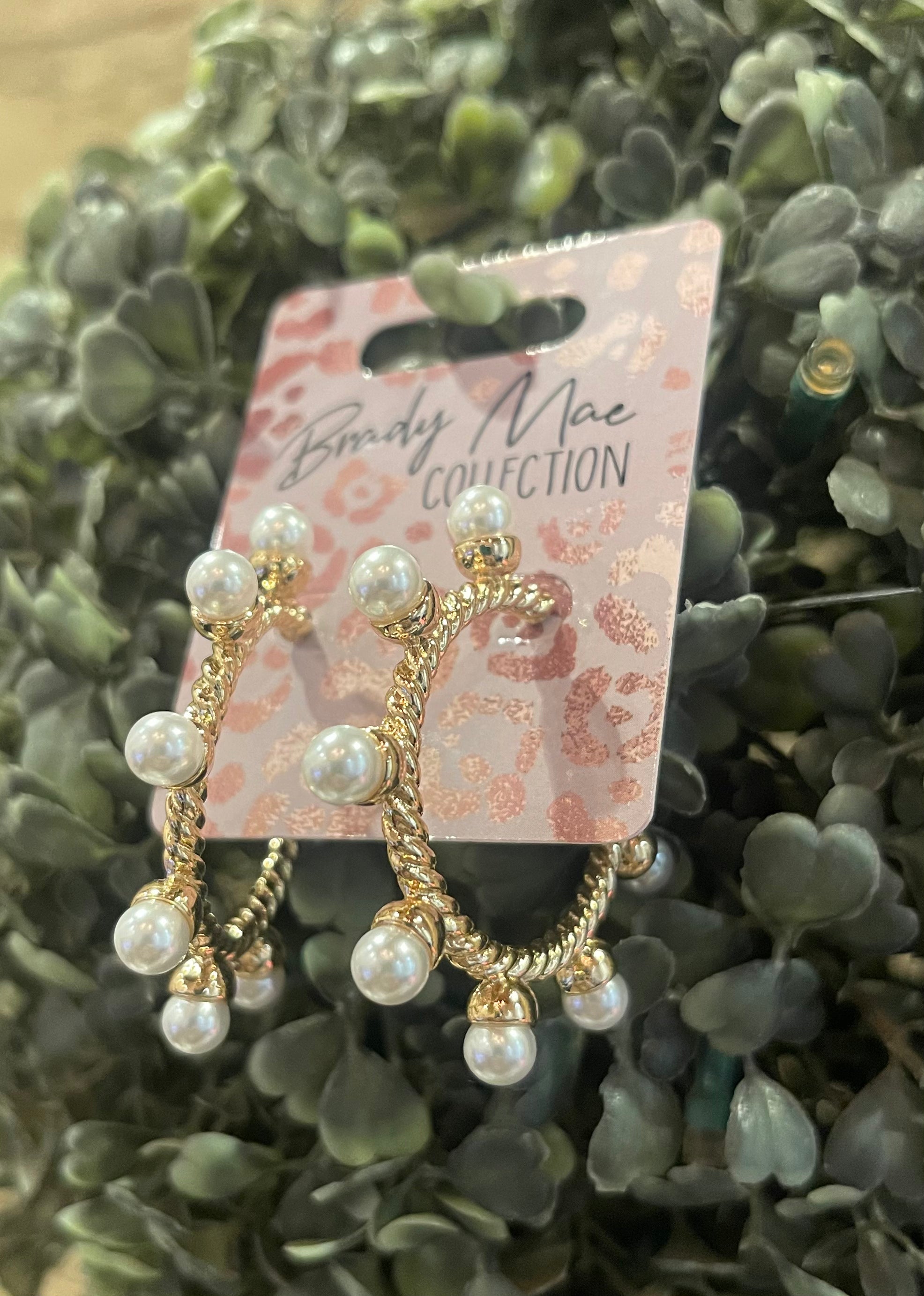 Golden Drop Earrings