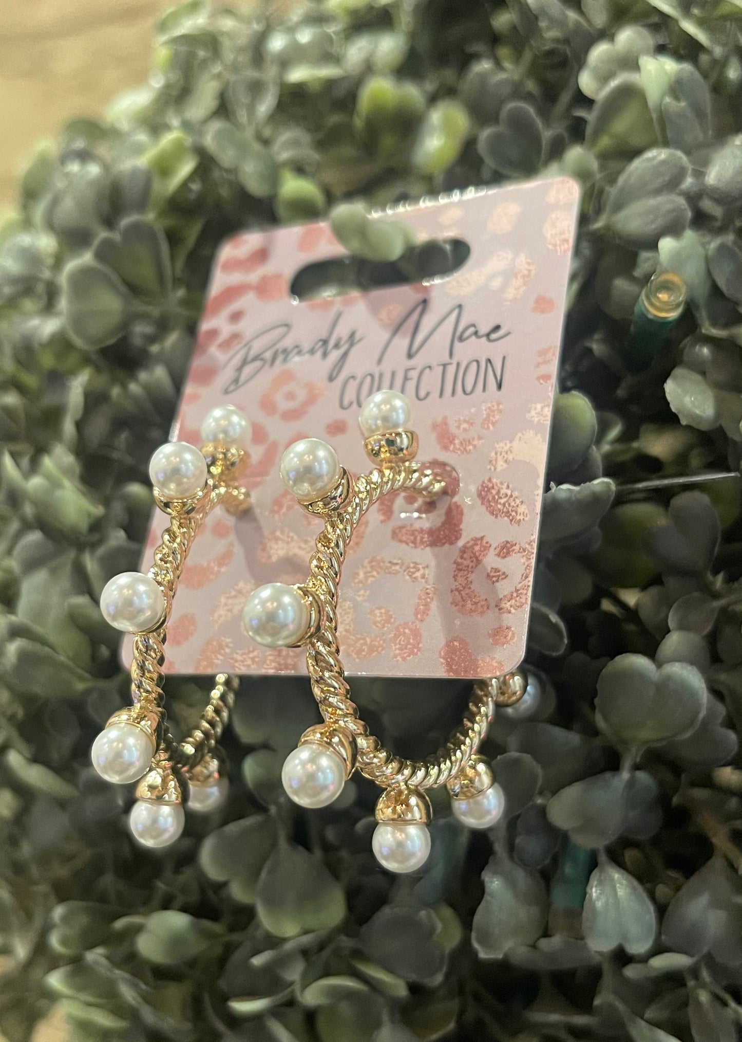 Golden Drop Earrings