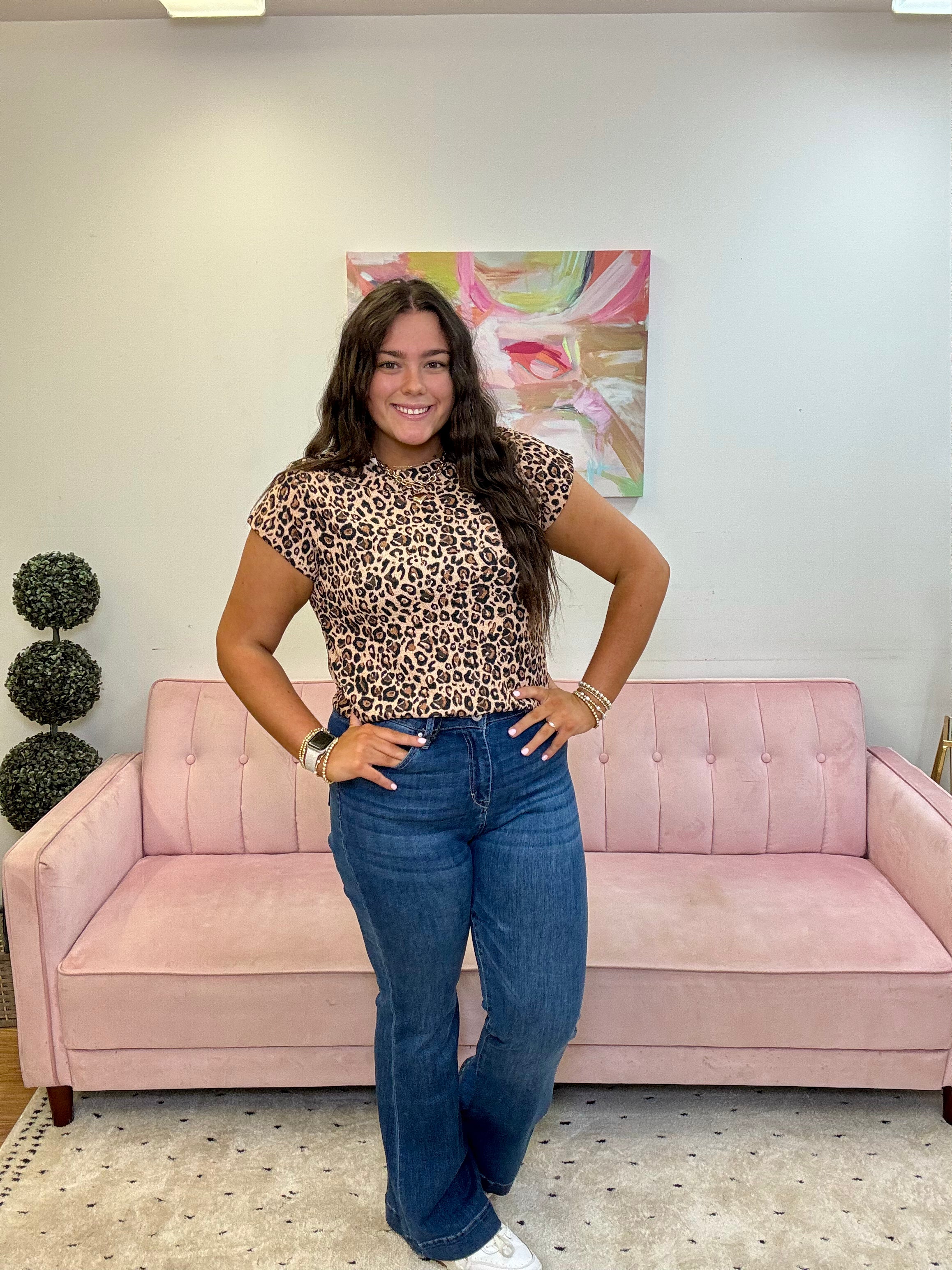 High Rise Flare Jeans