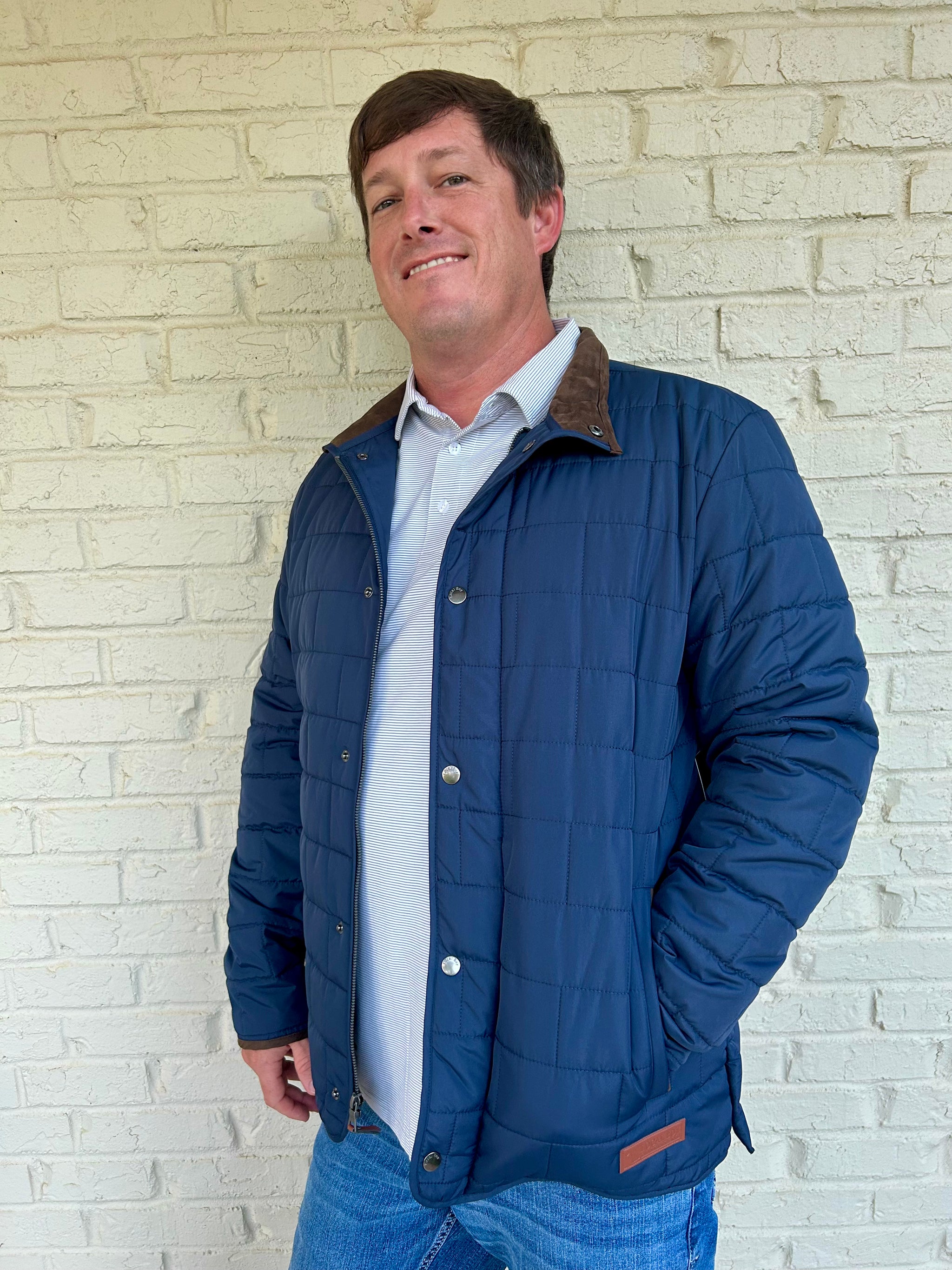 Brick Quilted Jacket