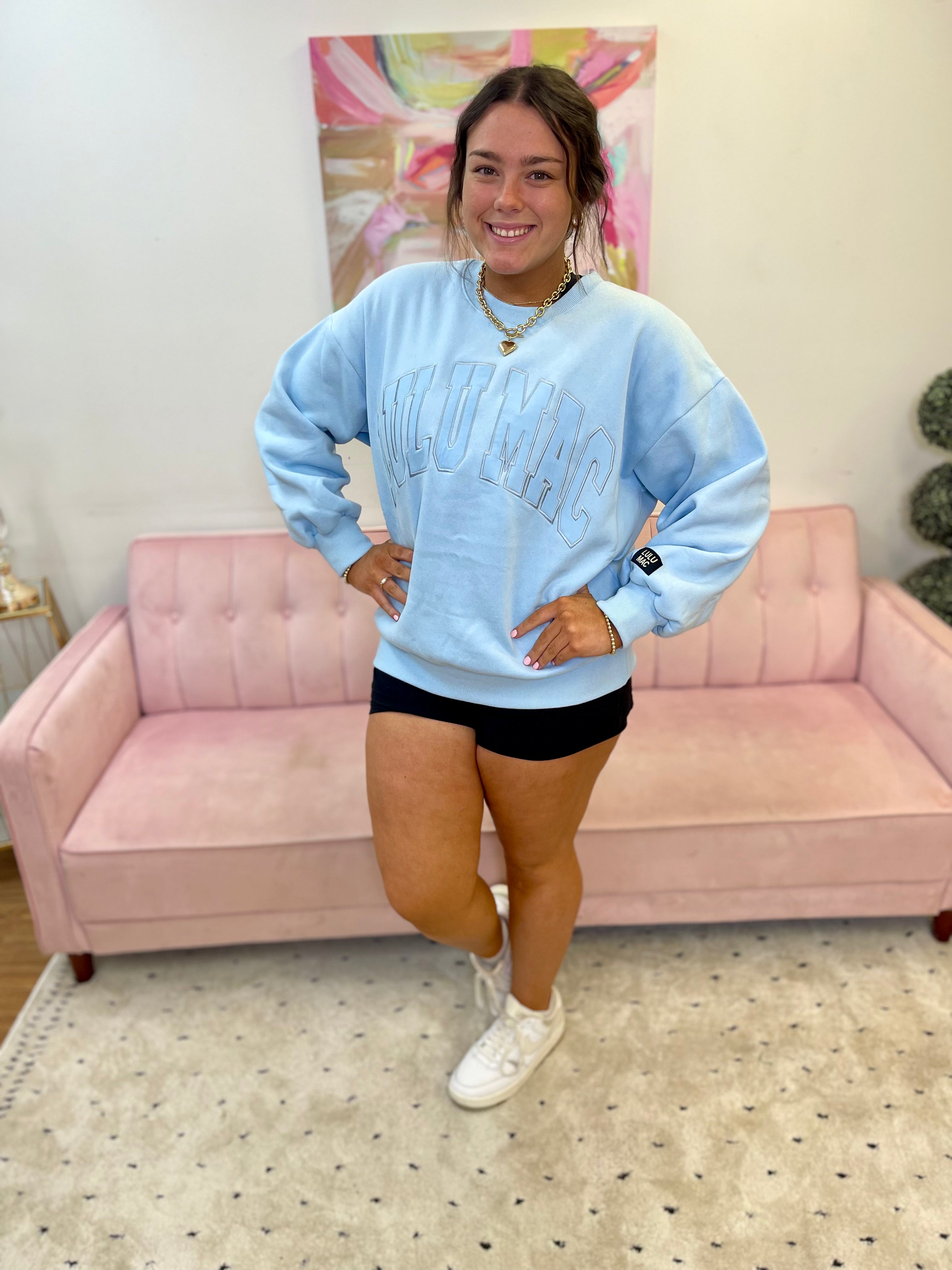 Lulu Mac Embroidered Sweatshirt