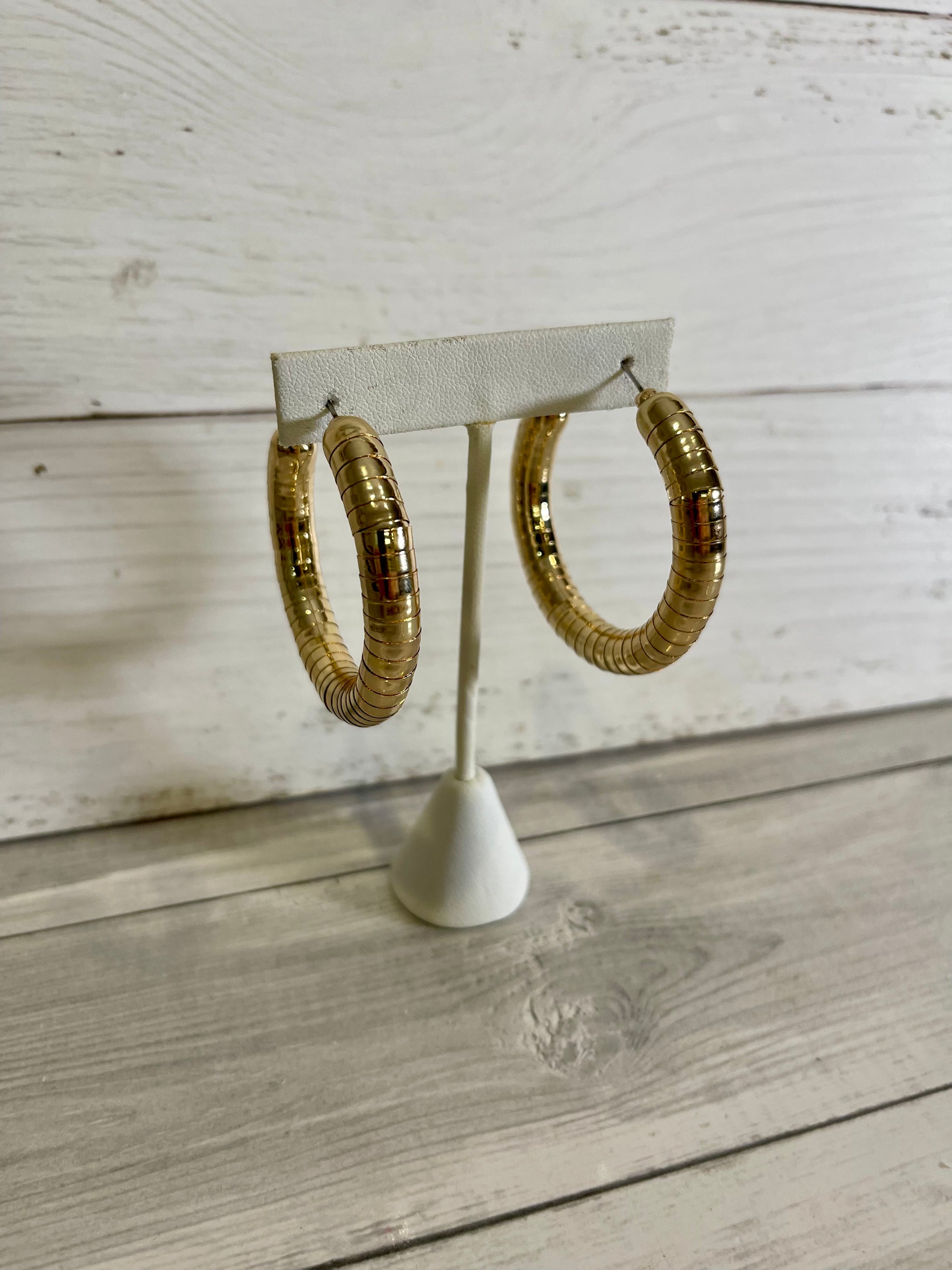 Chunky Gold Earrings