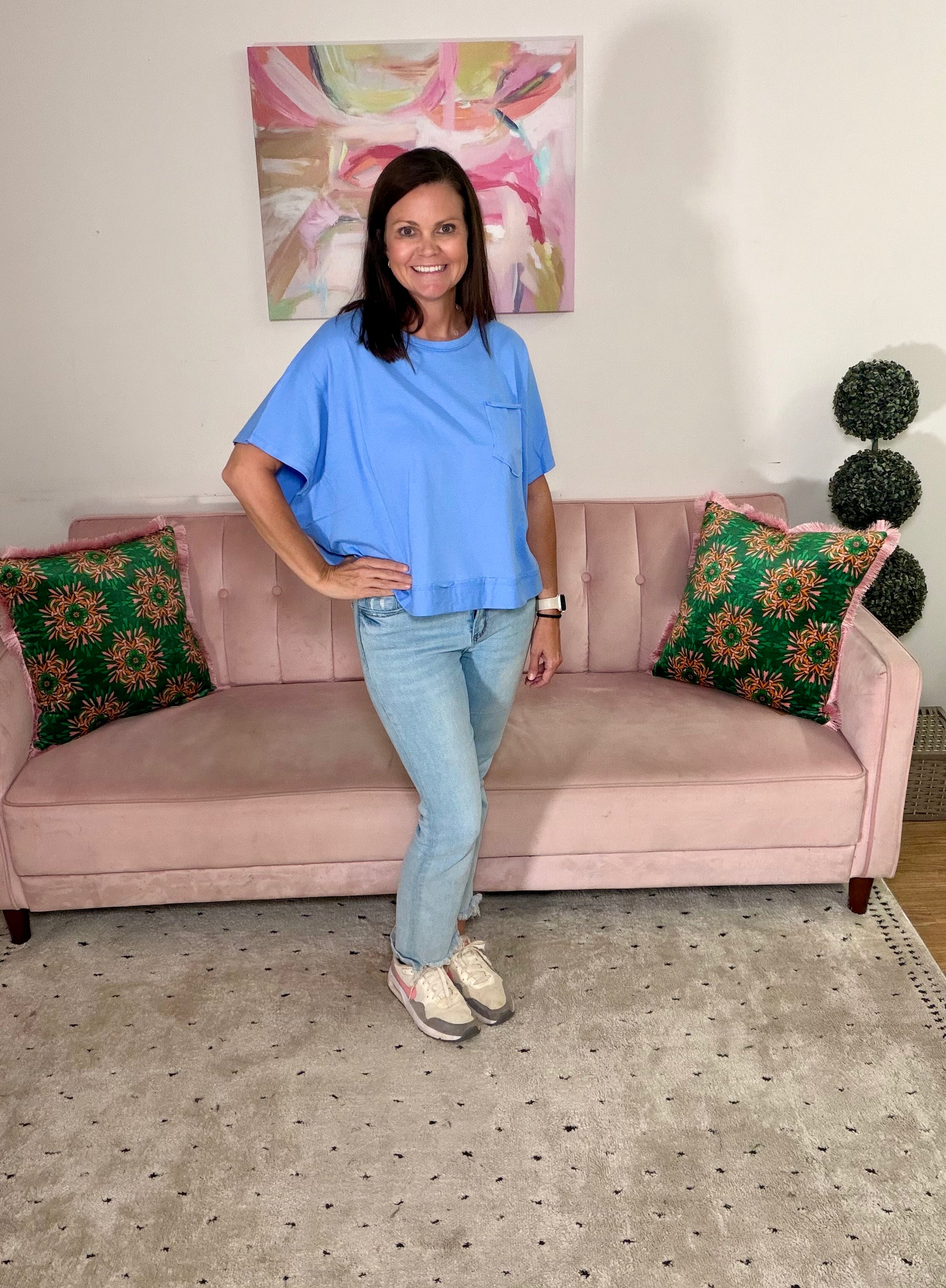 Tan & Tipsy Tee ZENANA
