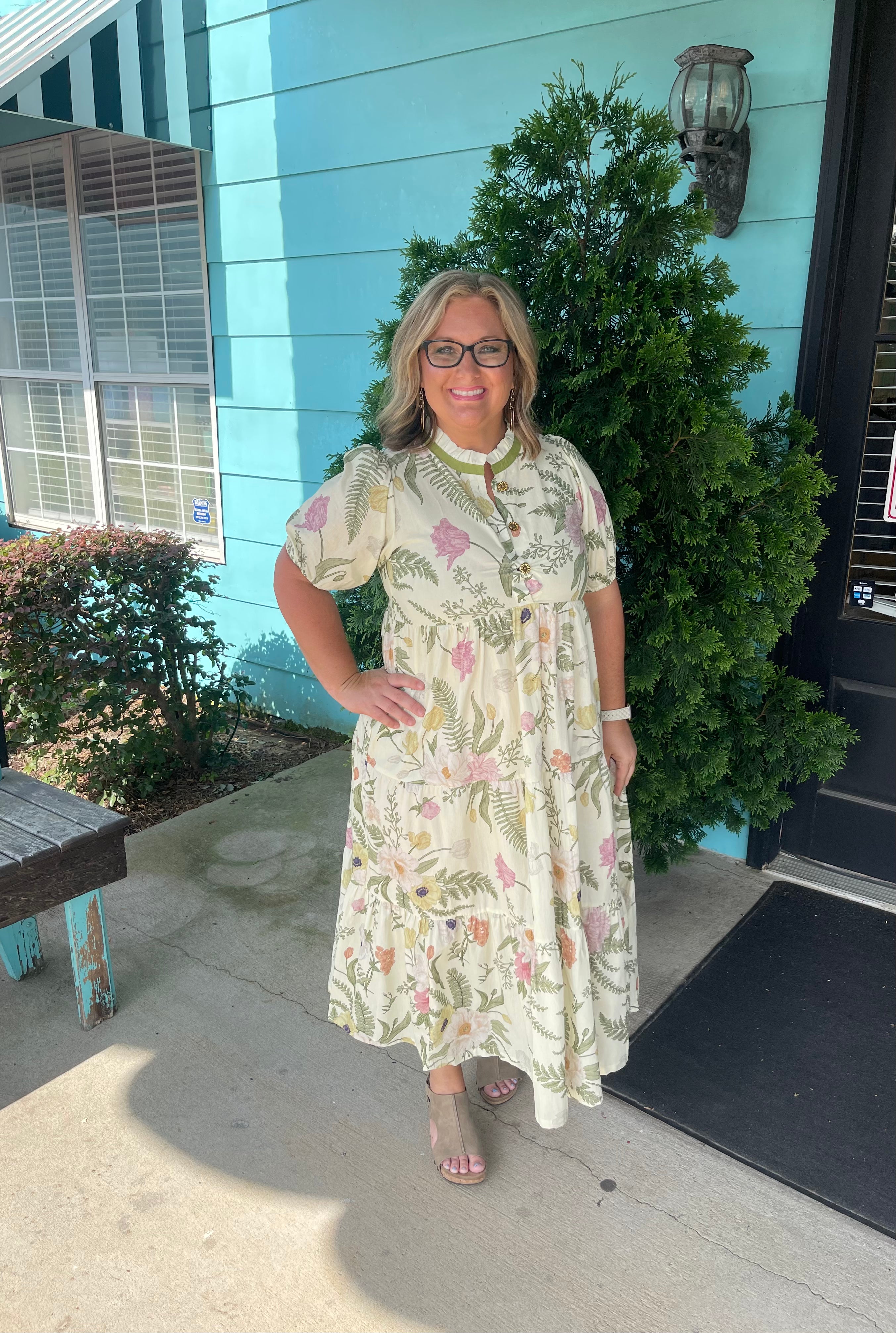 Vintage Bloom Dress
