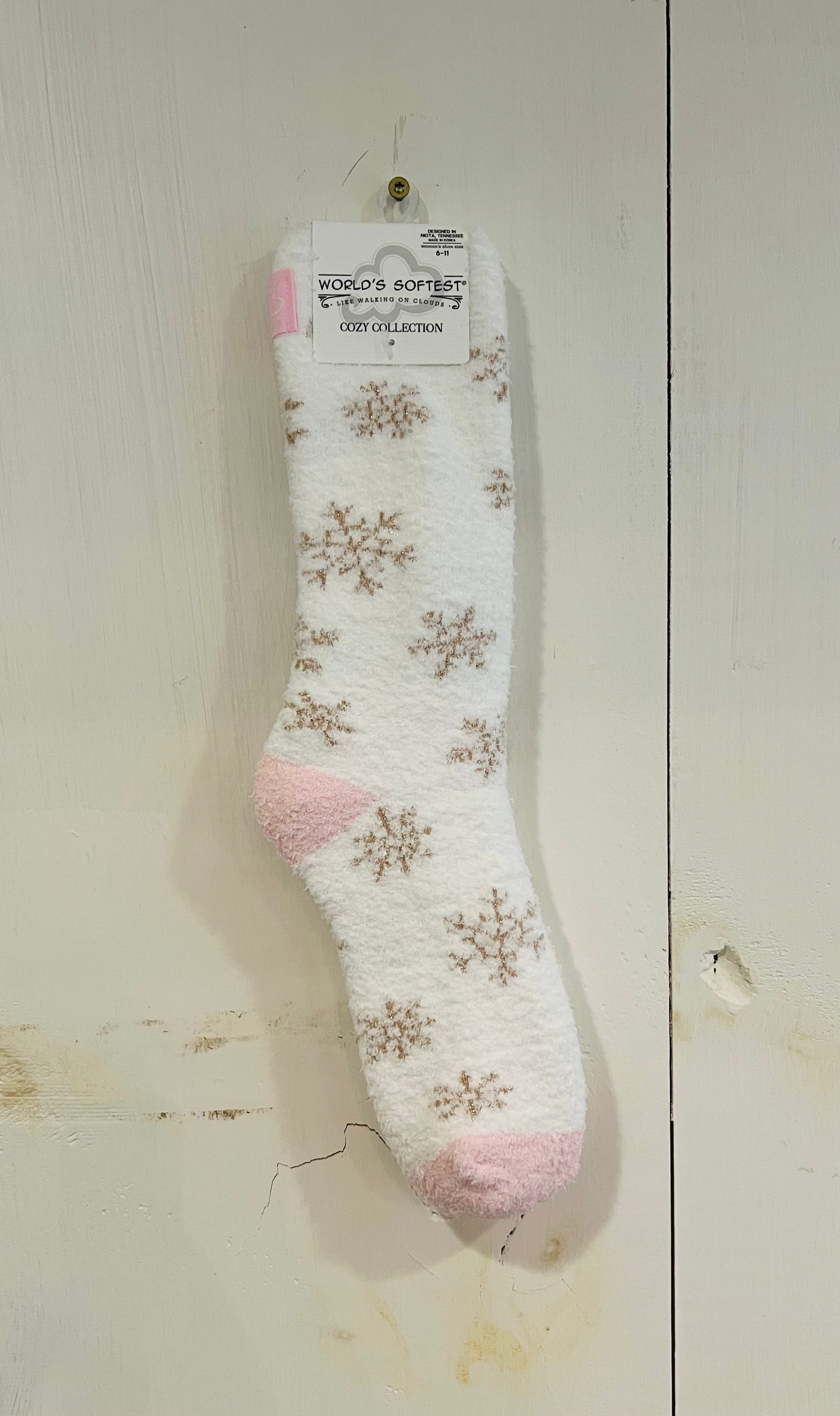 WS Snowflake Socks
