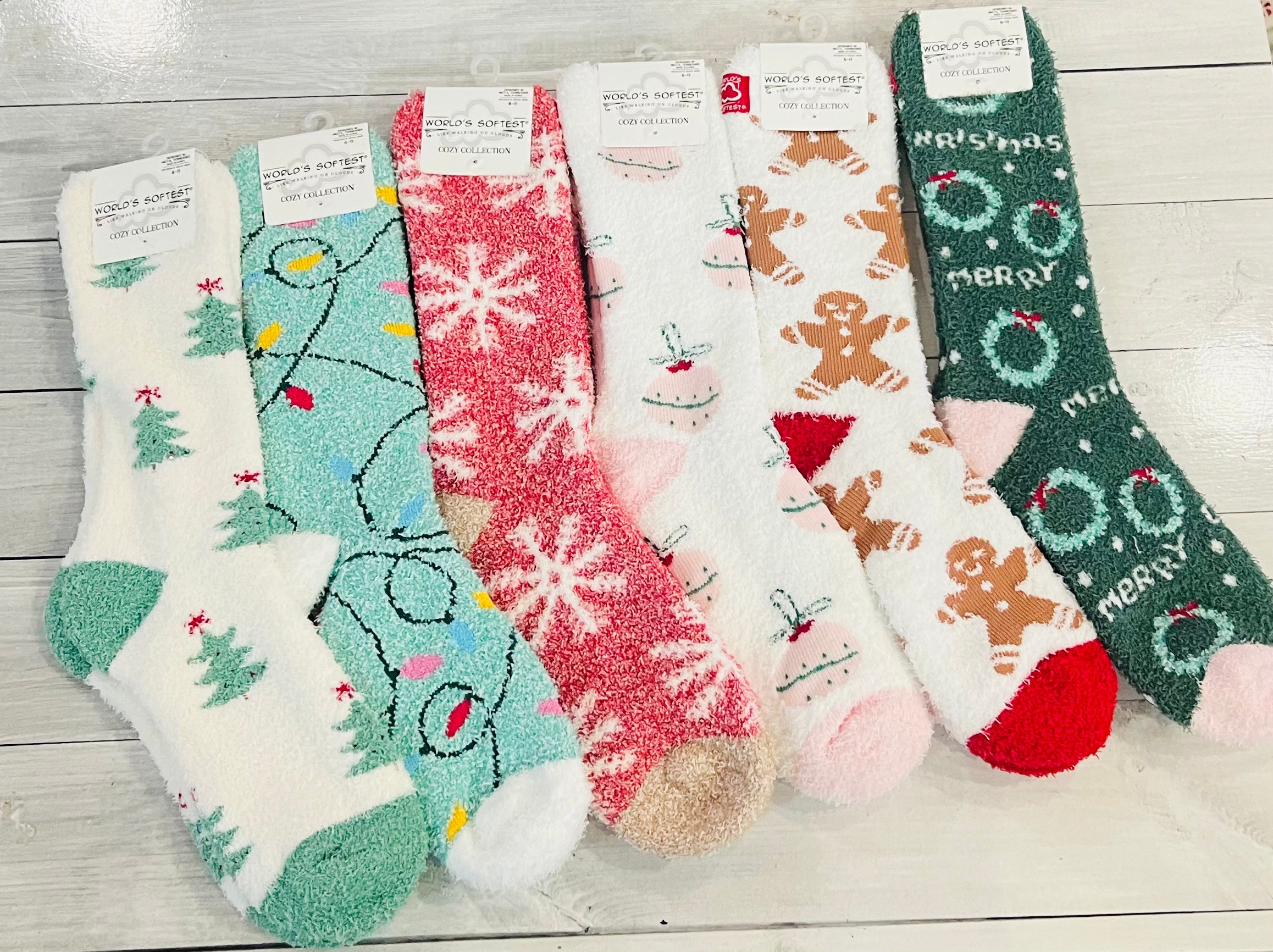 WS Christmas Cozy Socks