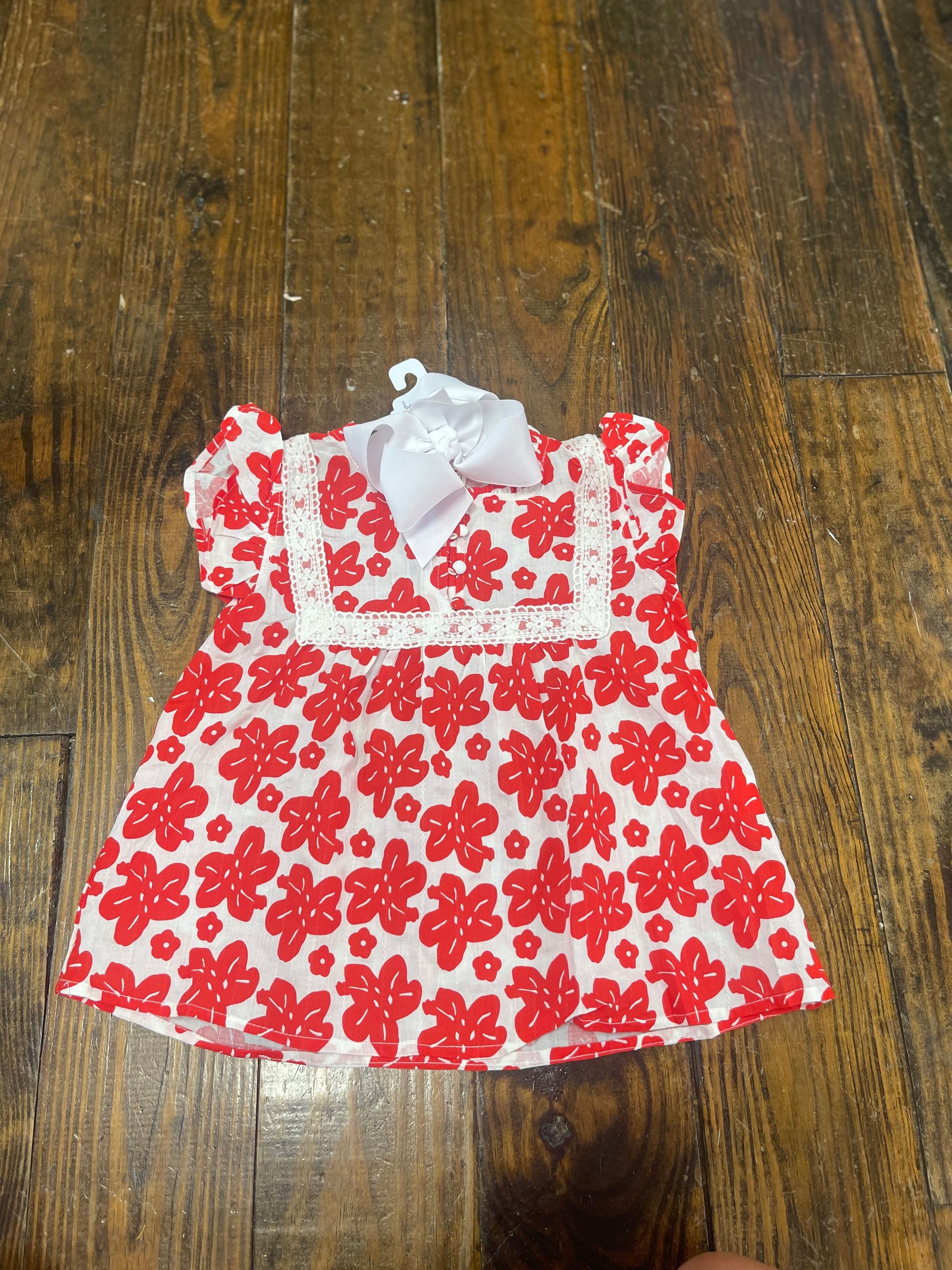 Embroidered Floral Top