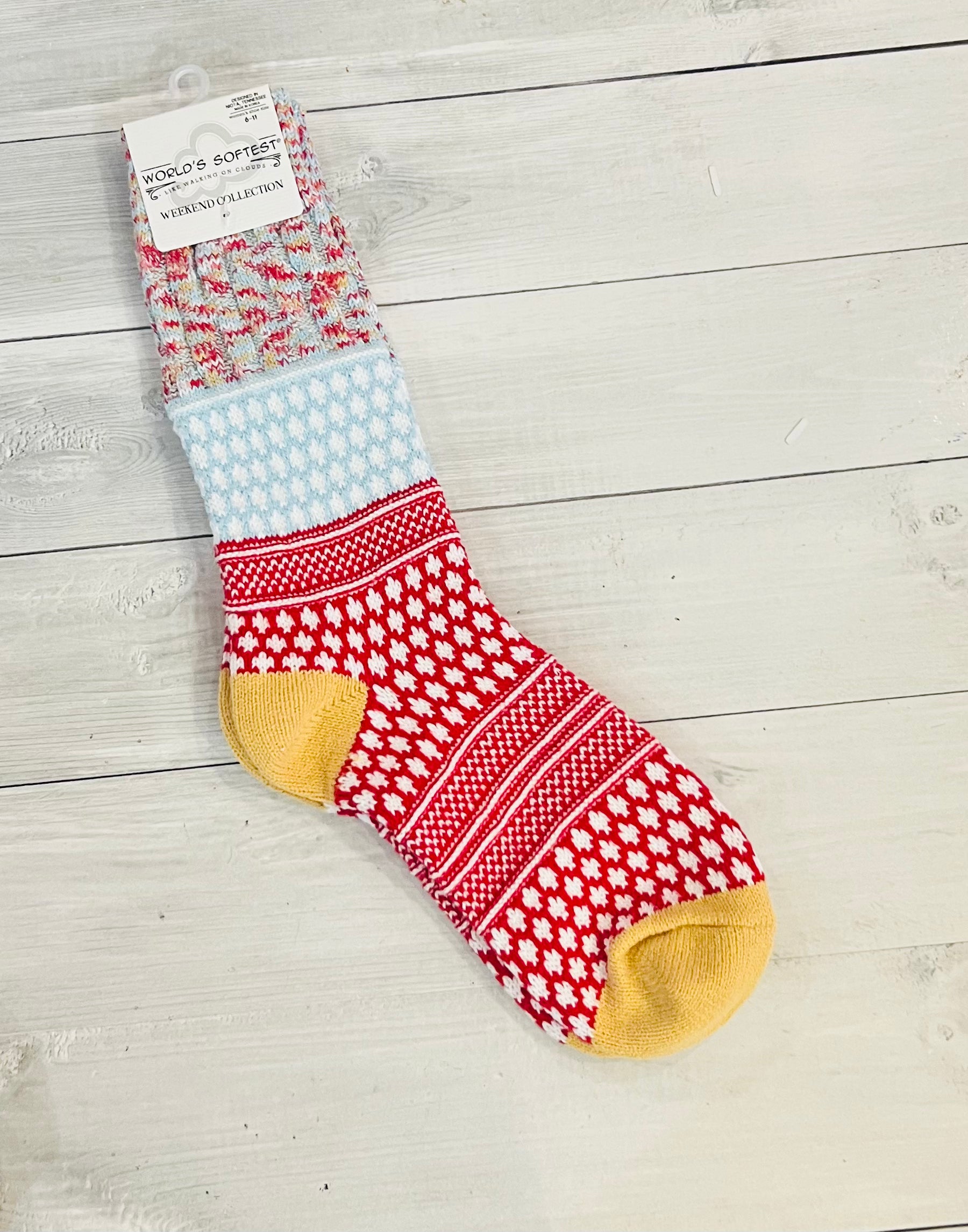 WS Christmas Multi Socks