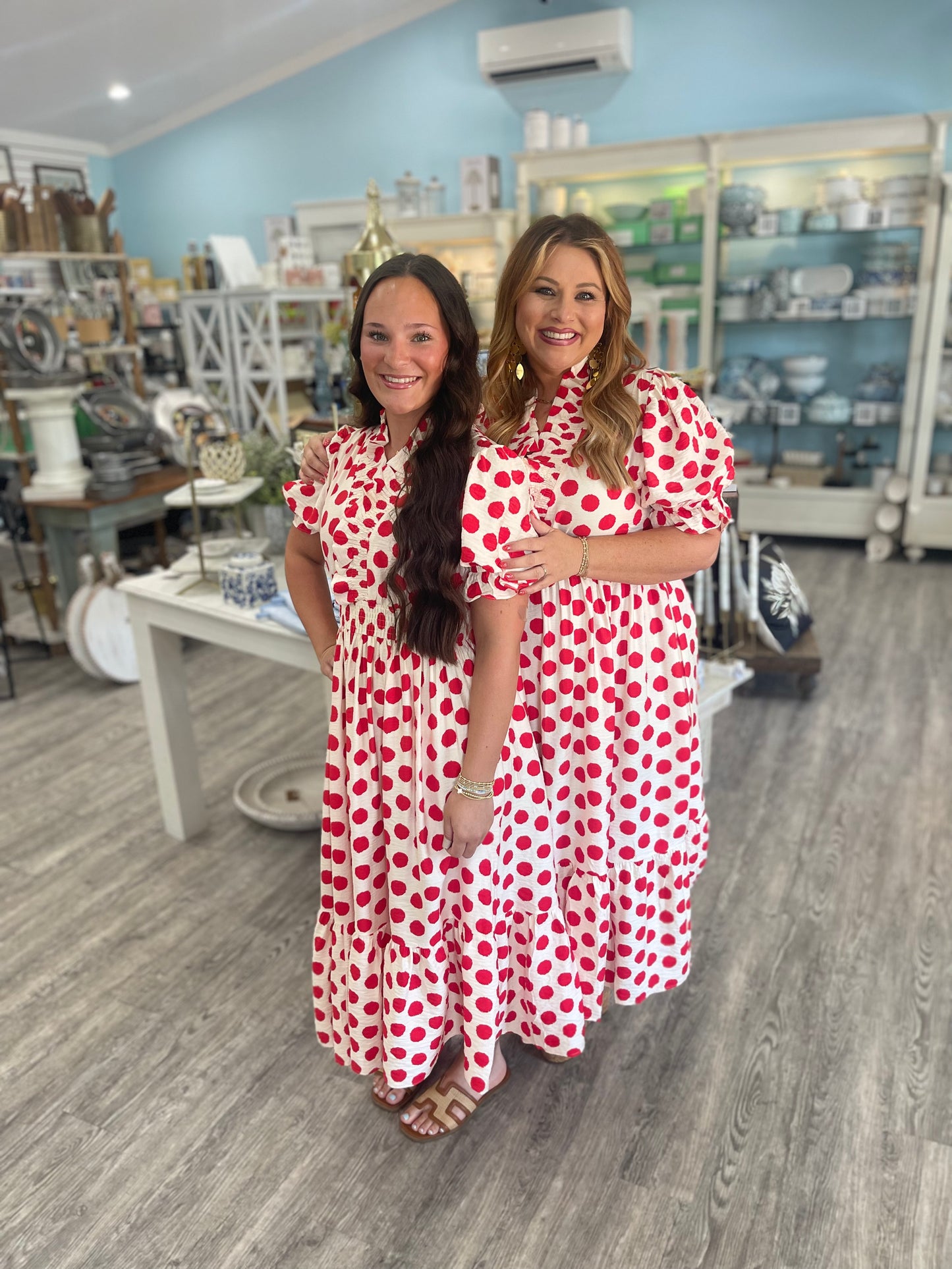 Crimson Polka Dot Dream
