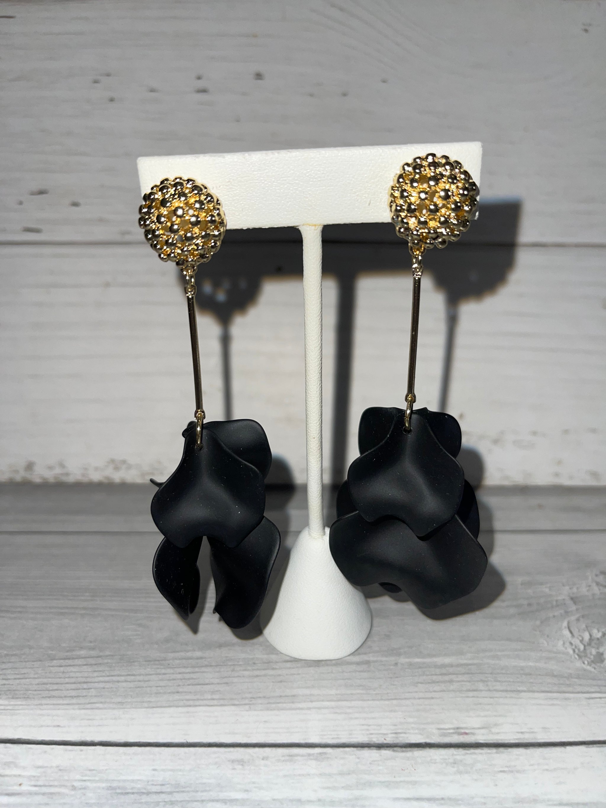 Rosebud Dangle Earrings