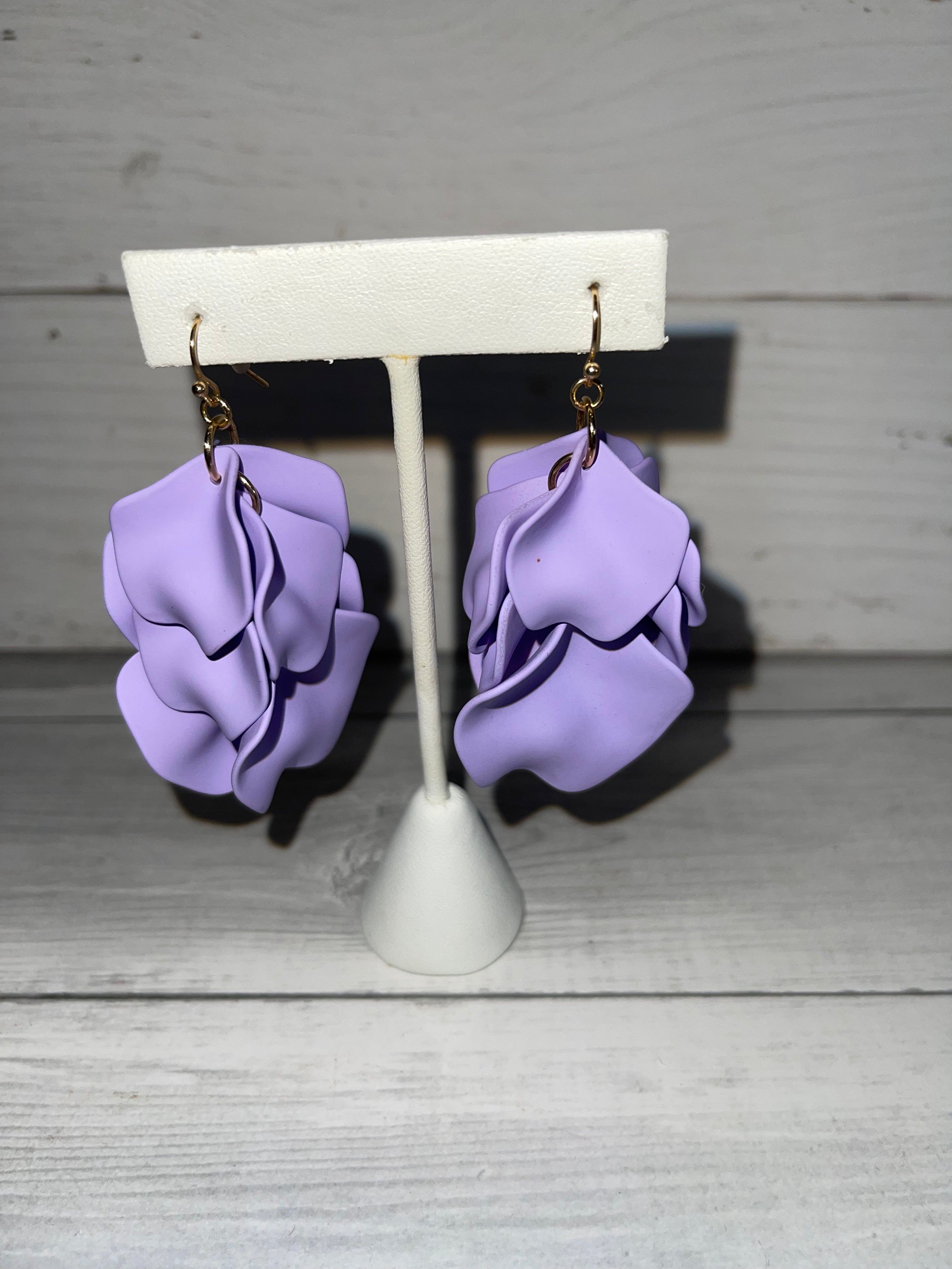 Poppy Petals Earrings