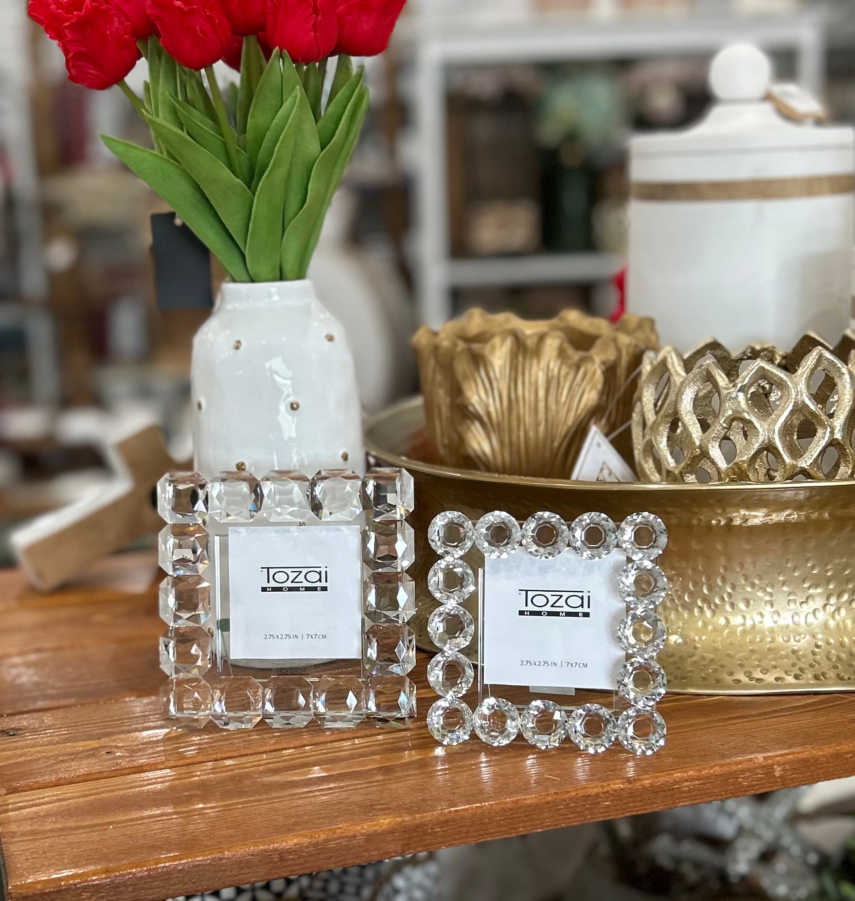 3x3 Crystal Frames