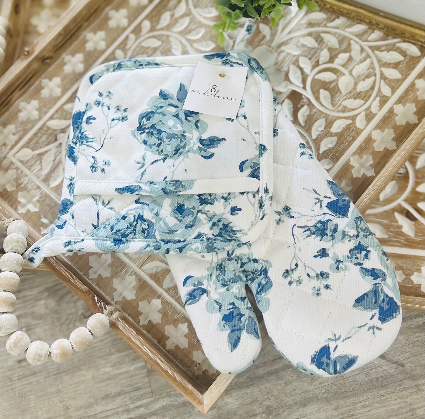 2 pc Oven Mitt Set