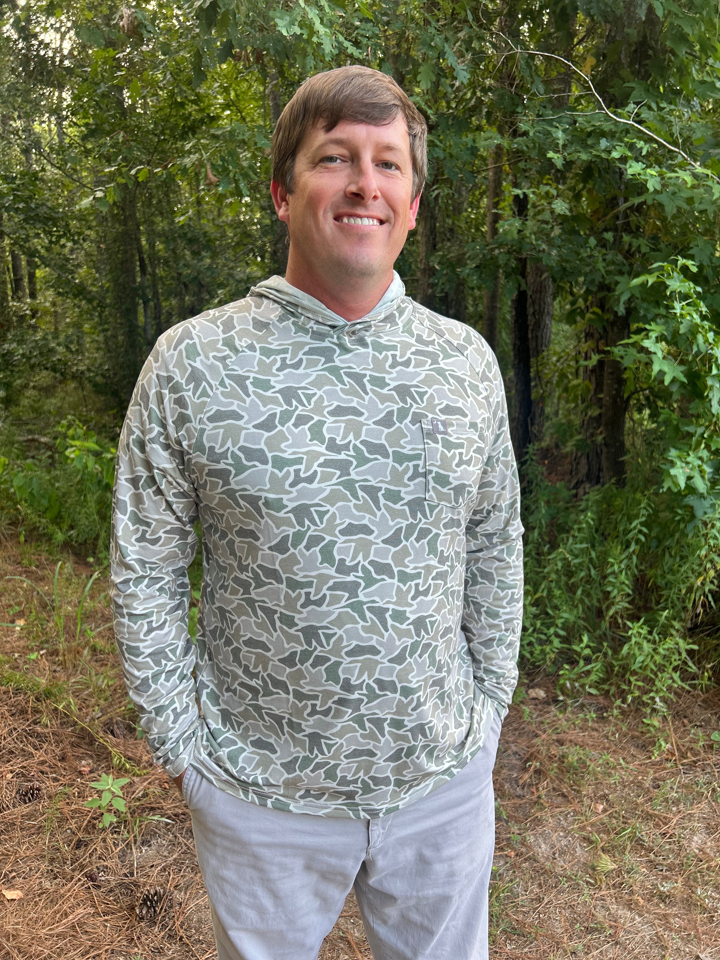Men's Heather Blend Hoodie