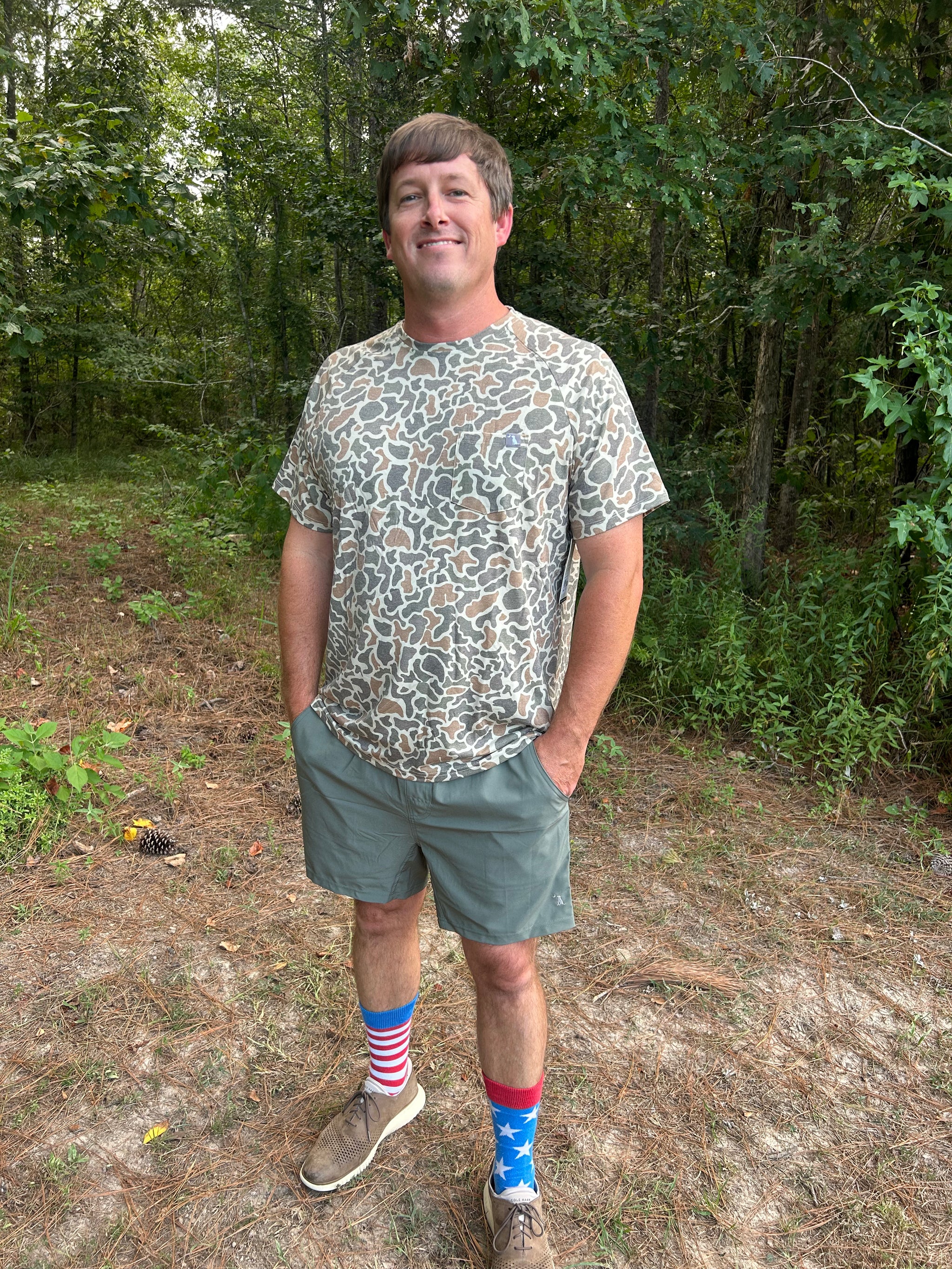 Men's Olive Shorts