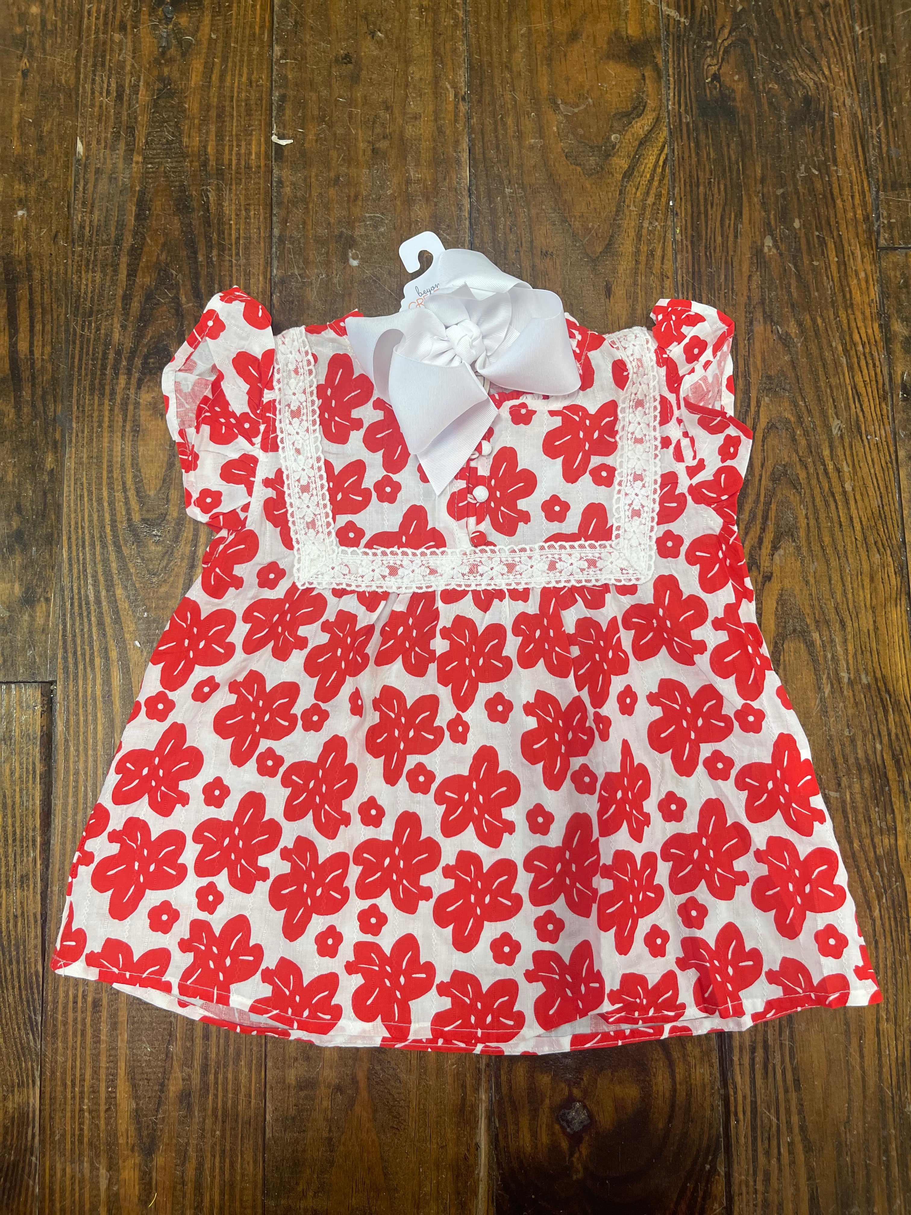 Embroidered Floral Top