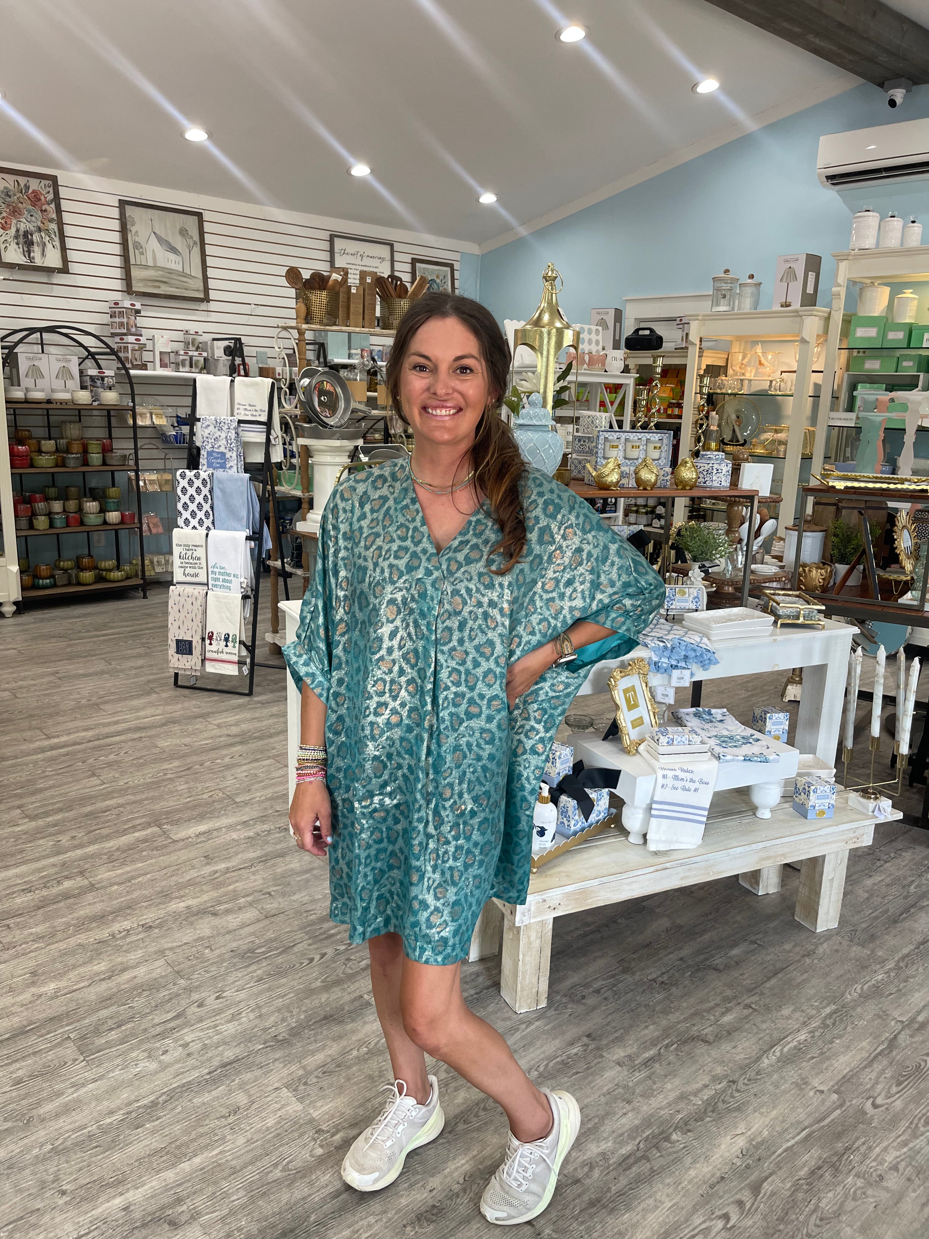 Jaded Leopard Dress