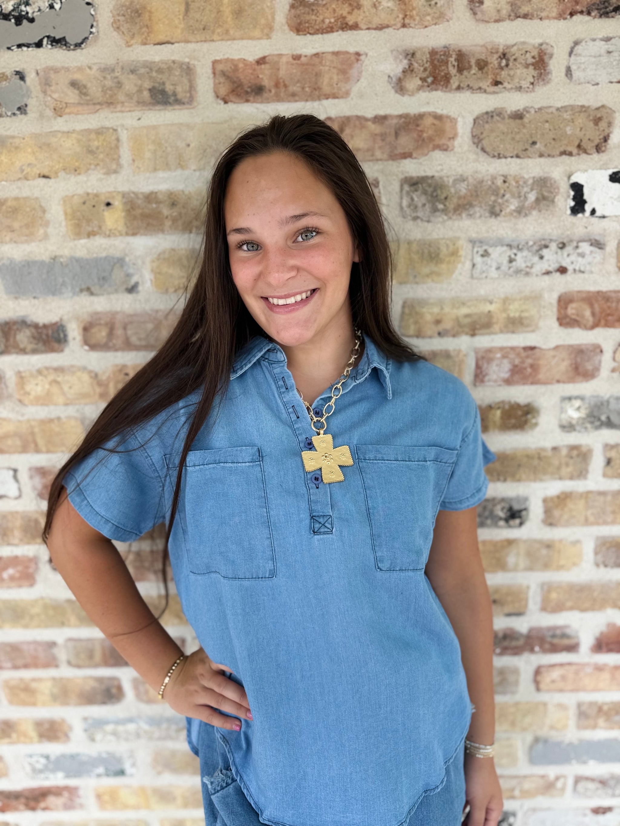 Women's Blue Jean Dream Top
