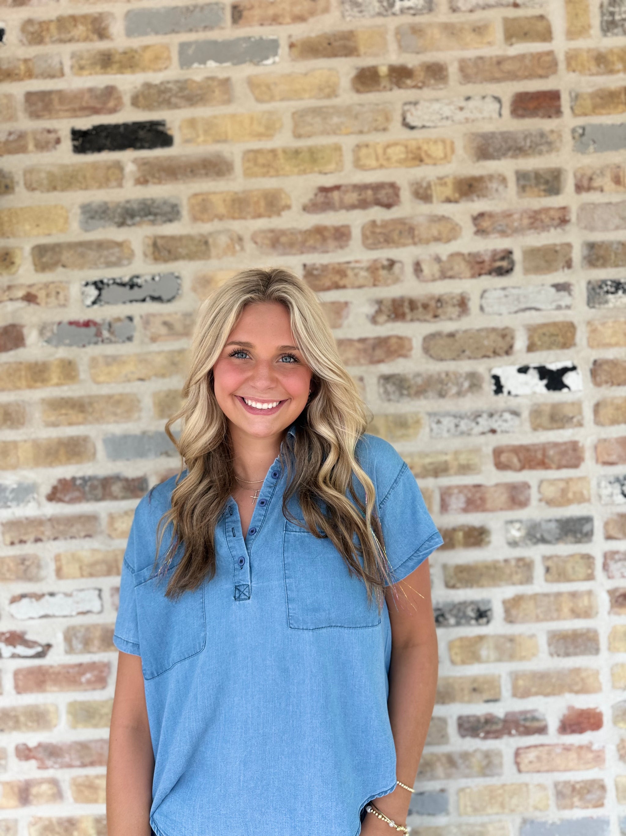 Women's Blue Jean Dream Top