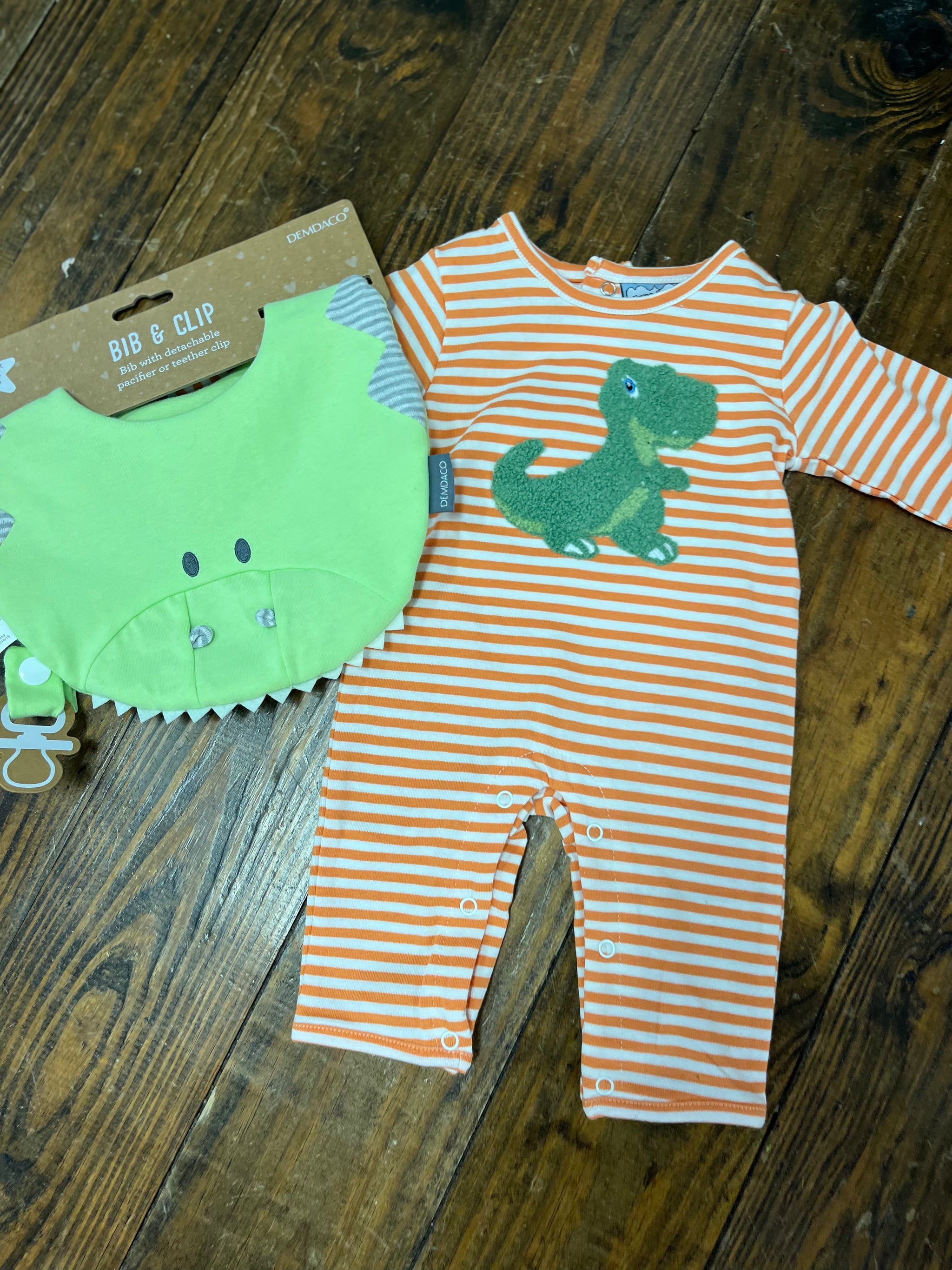 Boys Dinosaur Romper