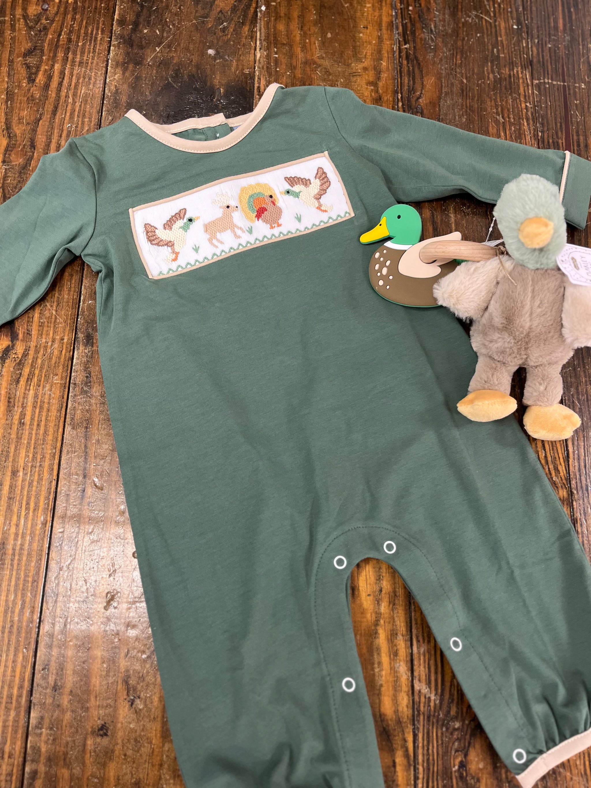 Boys Life Smocked Romper