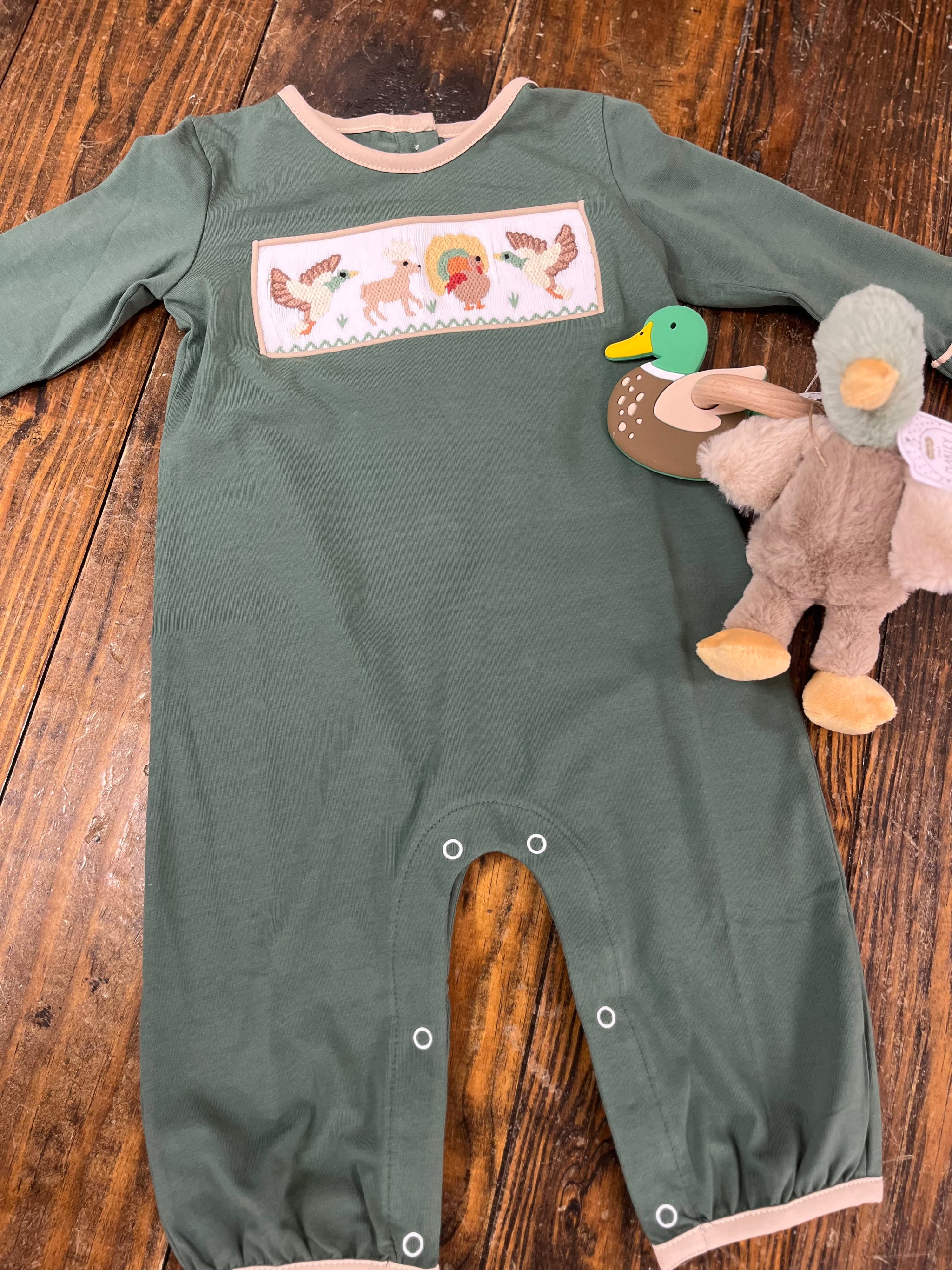 Boys Life Smocked Romper