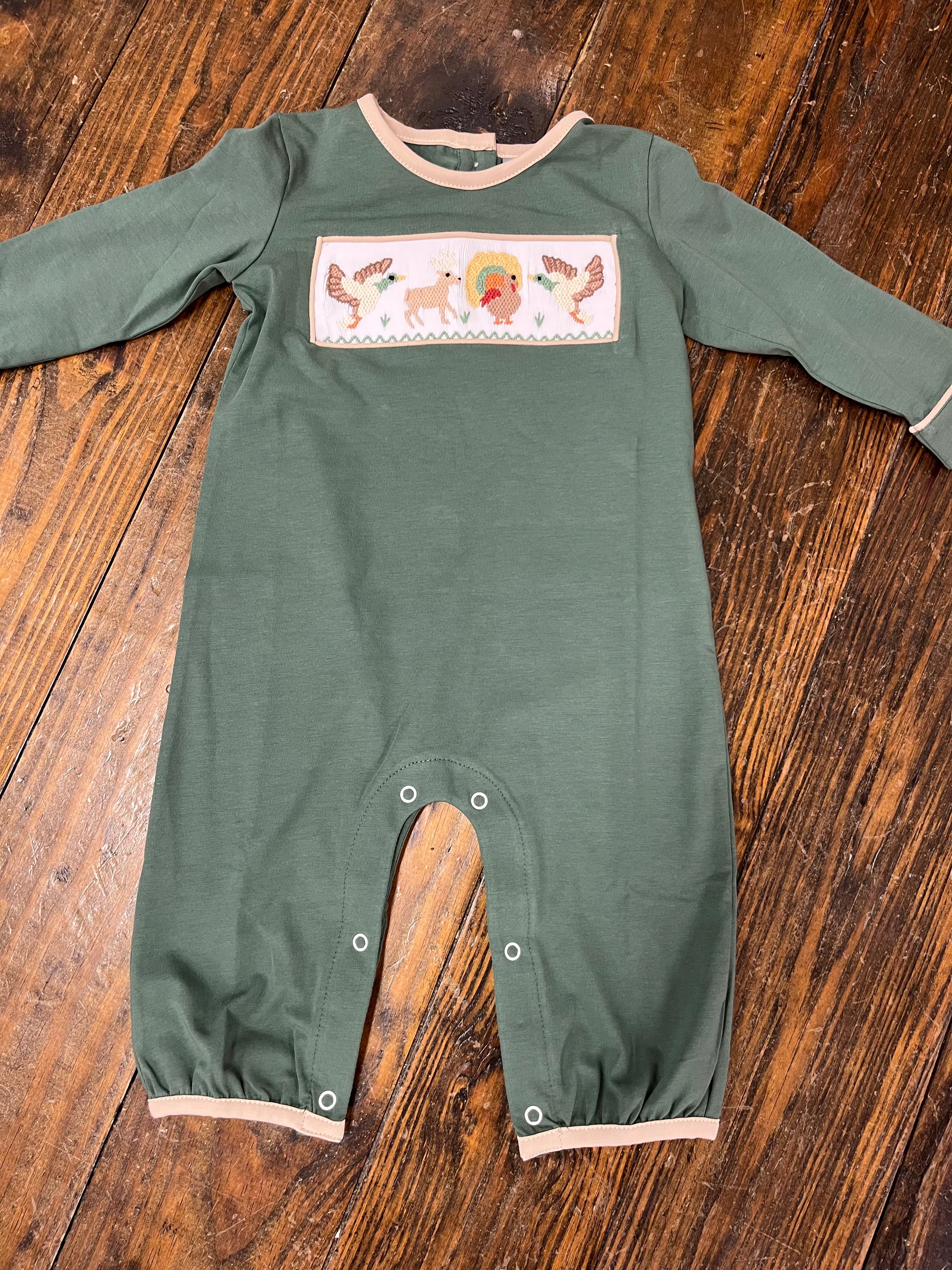 Boys Life Smocked Romper