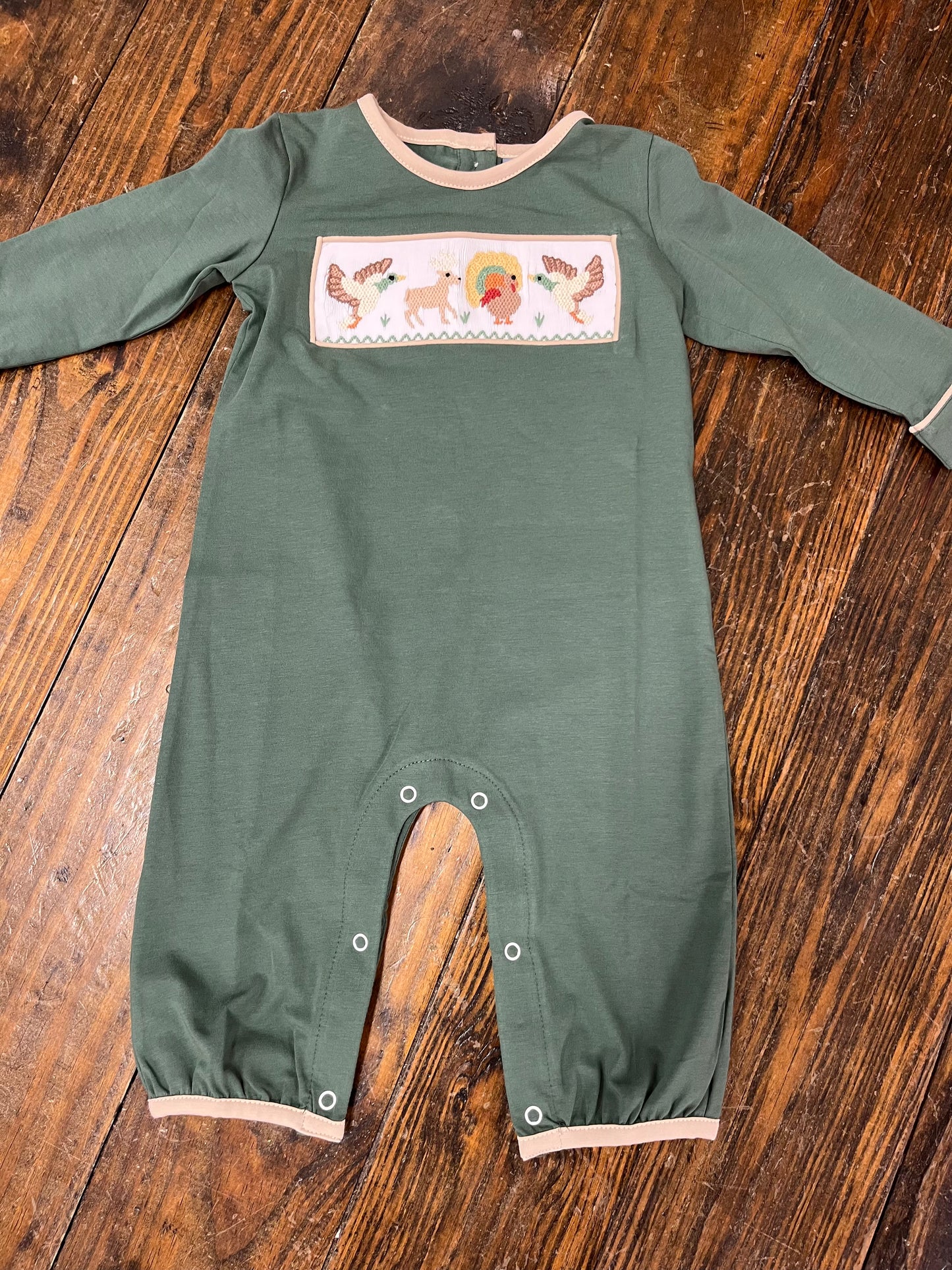 Boys Life Smocked Romper