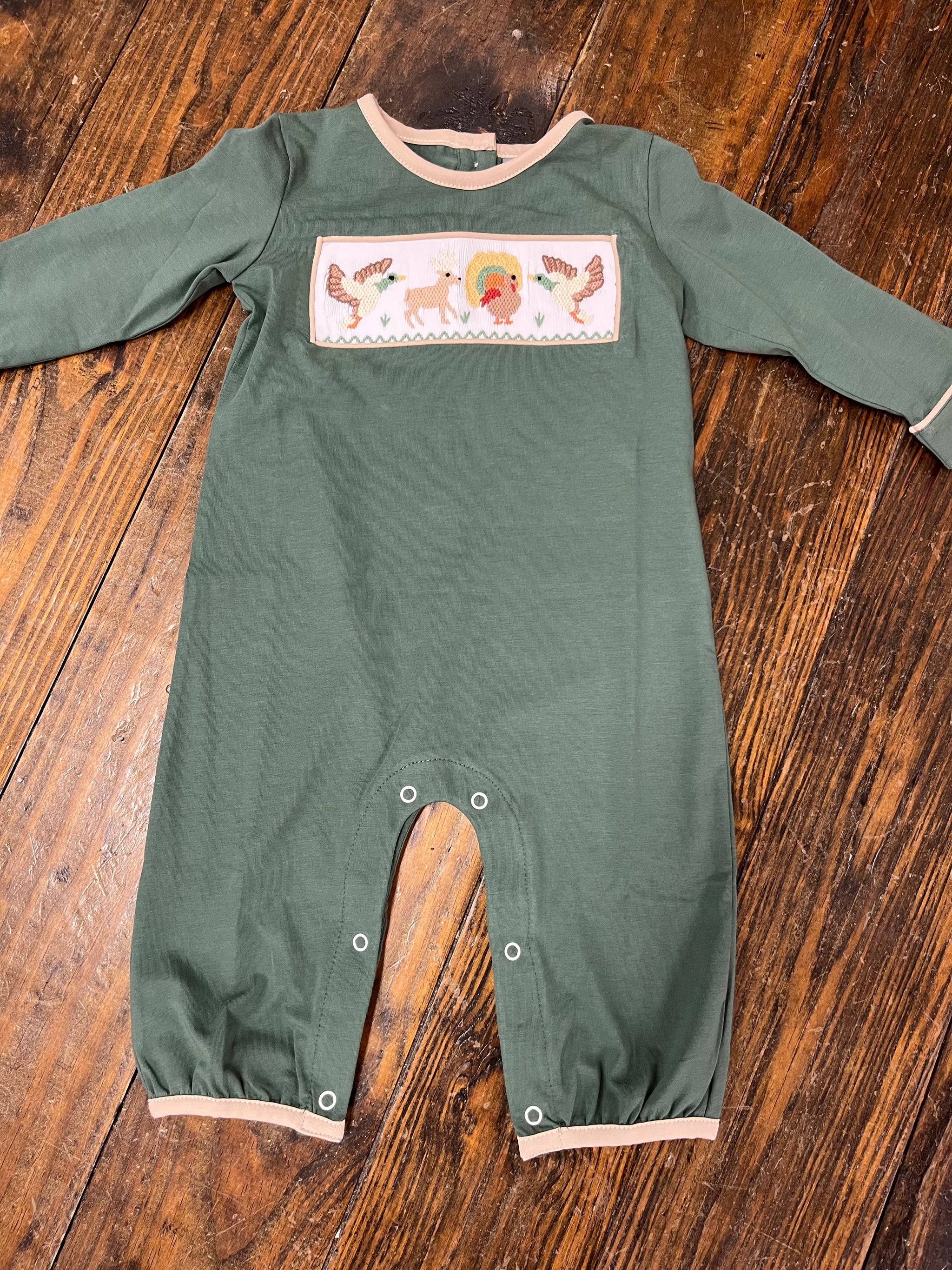 Boys Life Smocked Romper