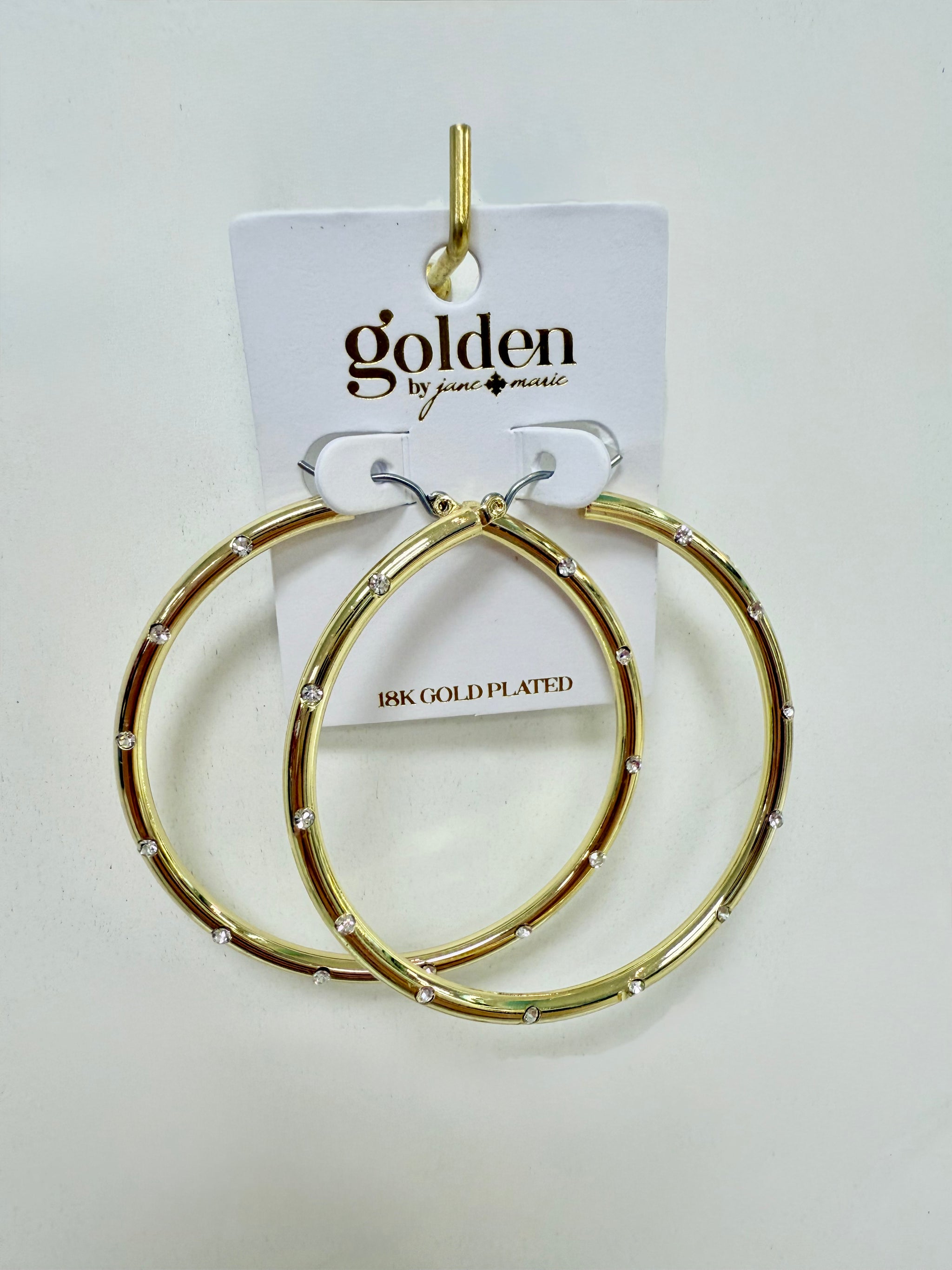 Large Delicate Hoop Earring