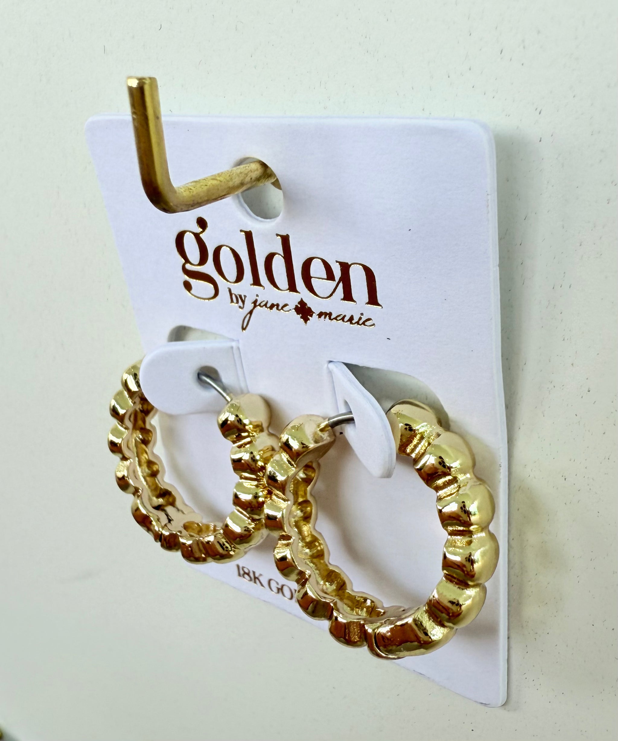 Bubble Hoop Earring