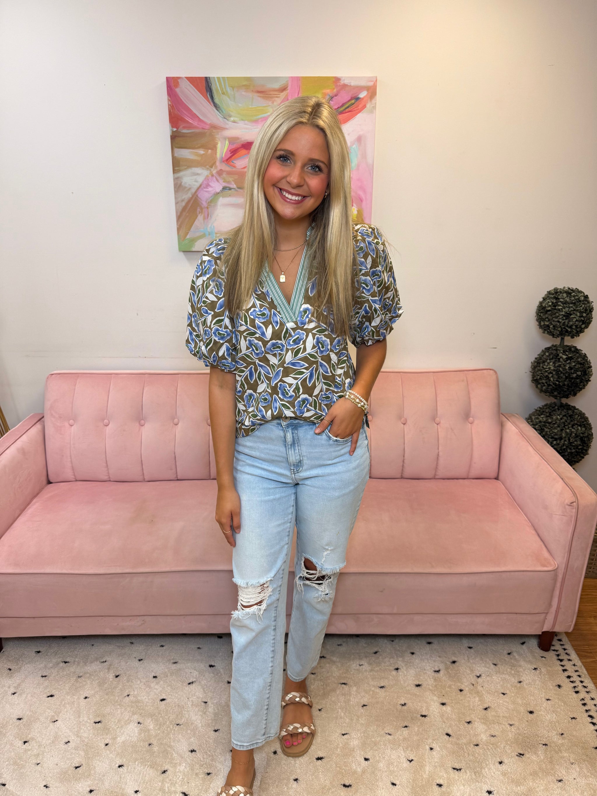 Vintage Meadow Top