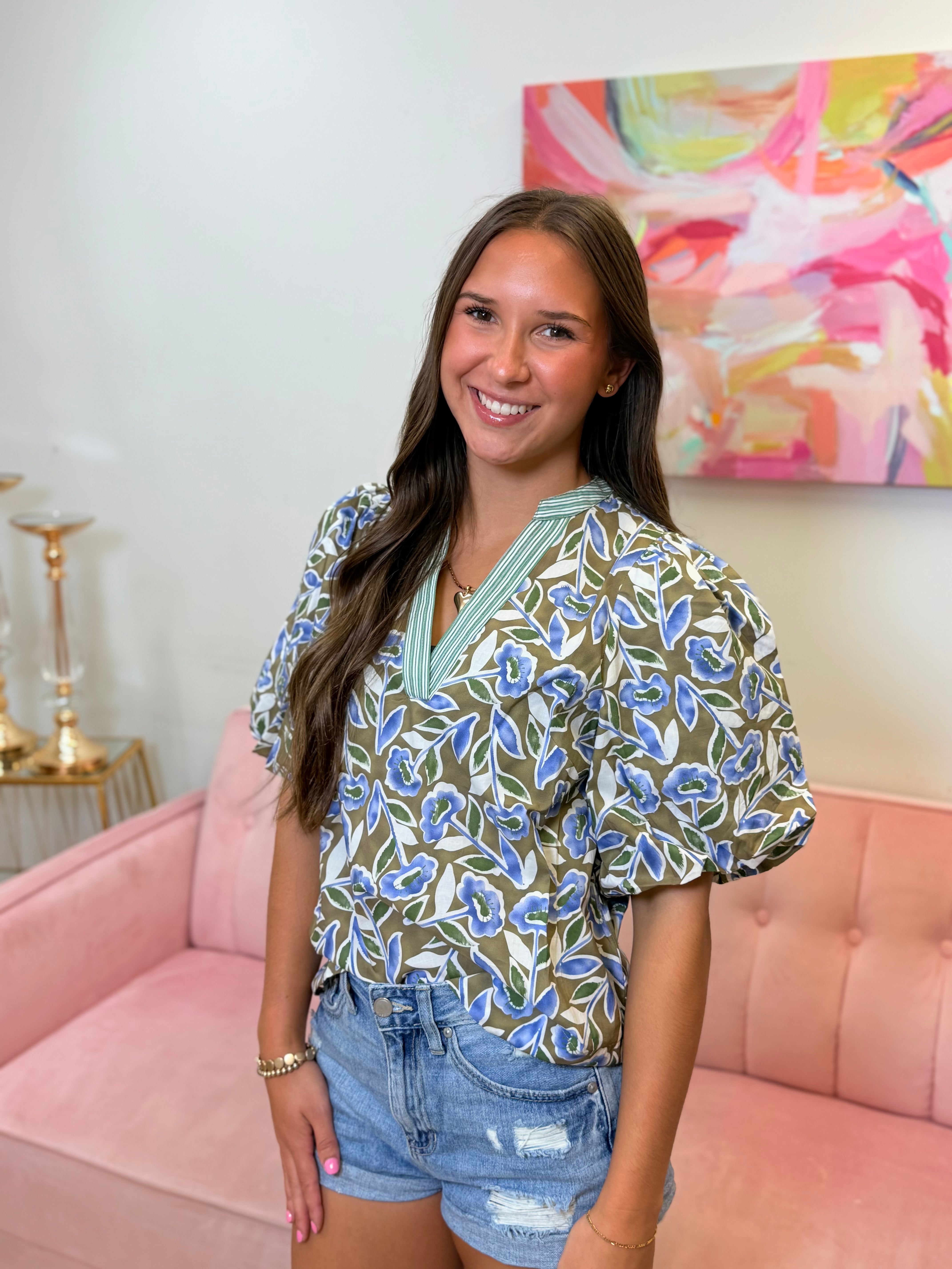 Vintage Meadow Top