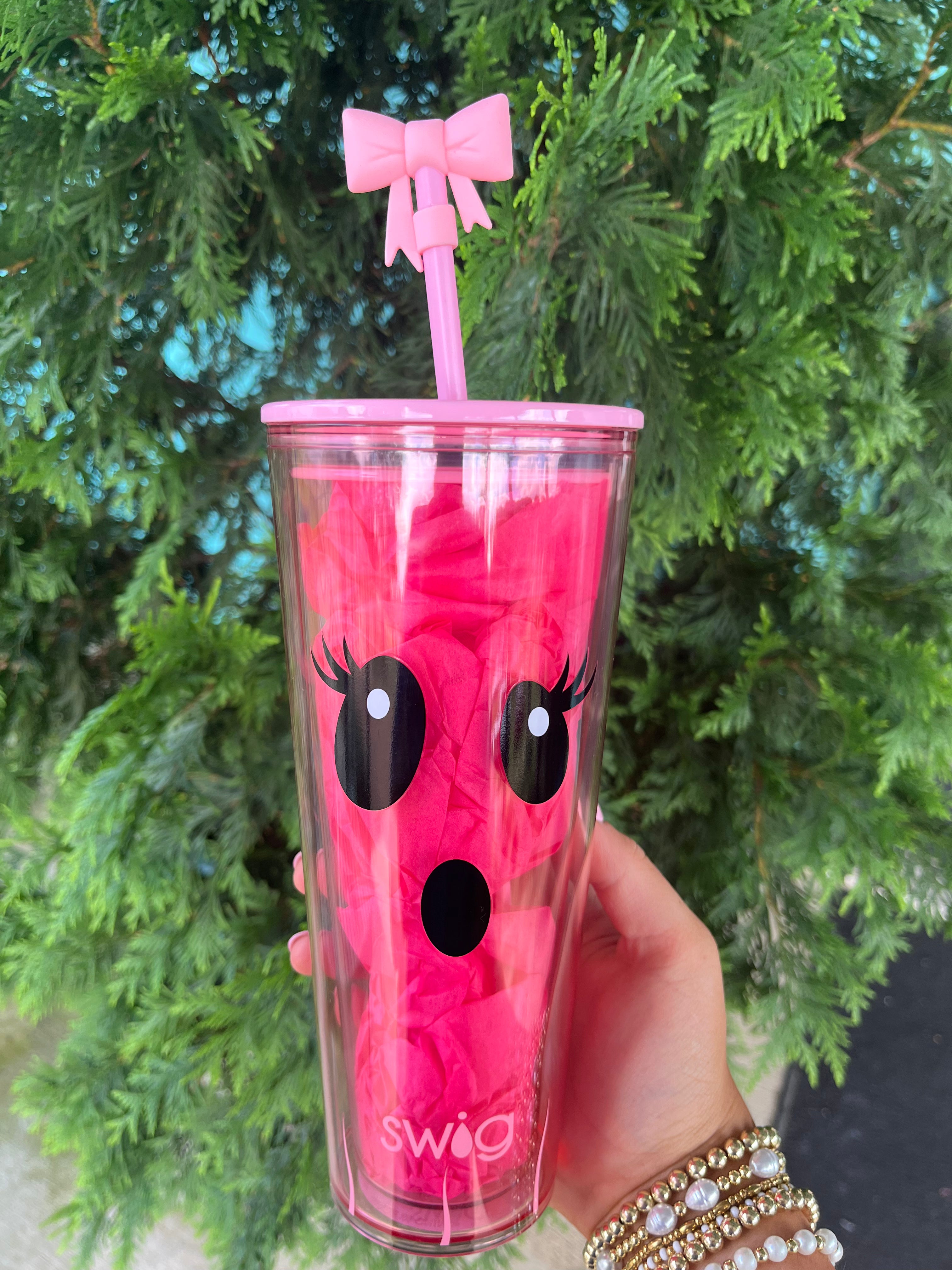 Ghost Plastic Tumbler 24oz