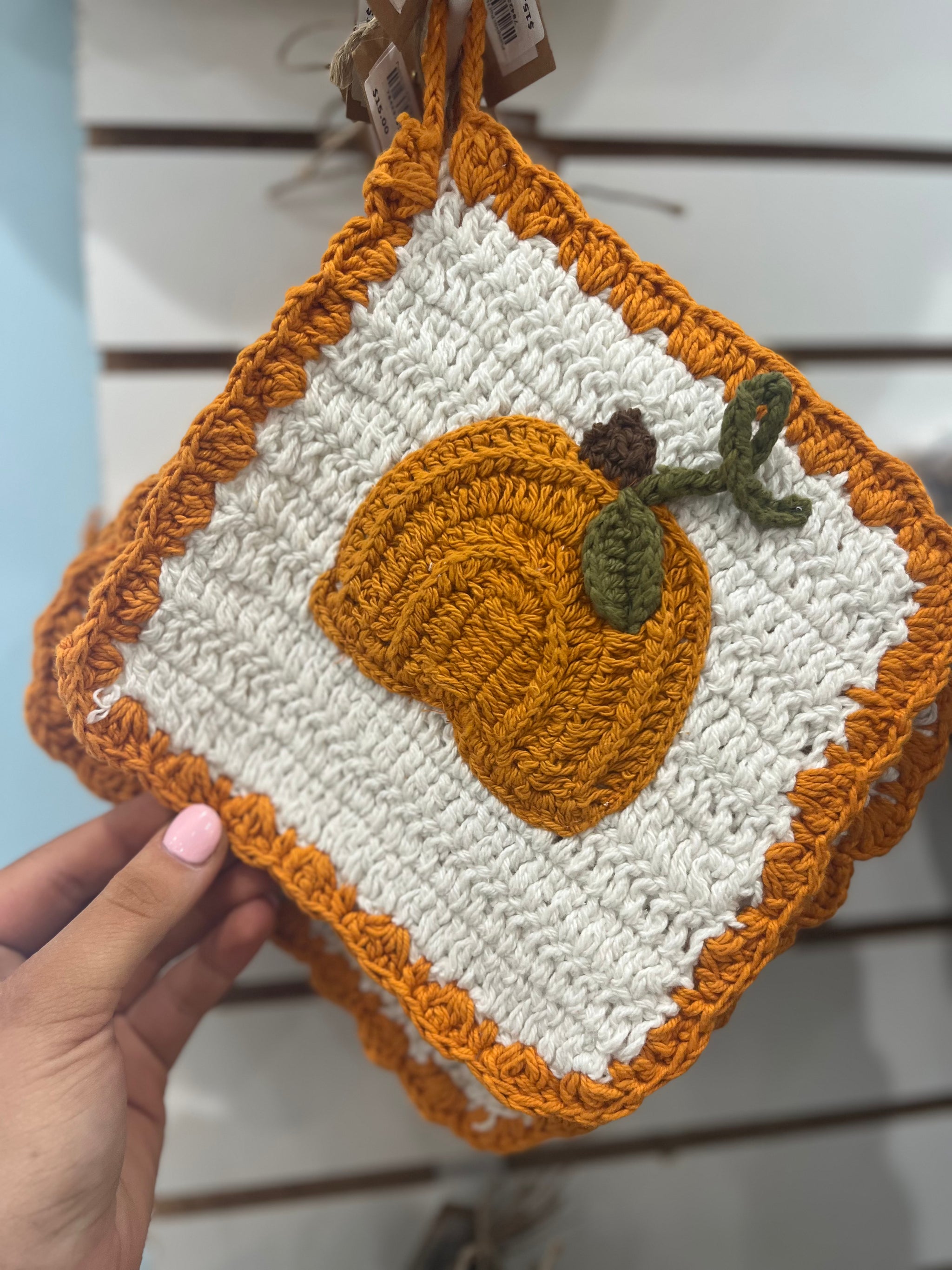 Pumpkin Pot Holder