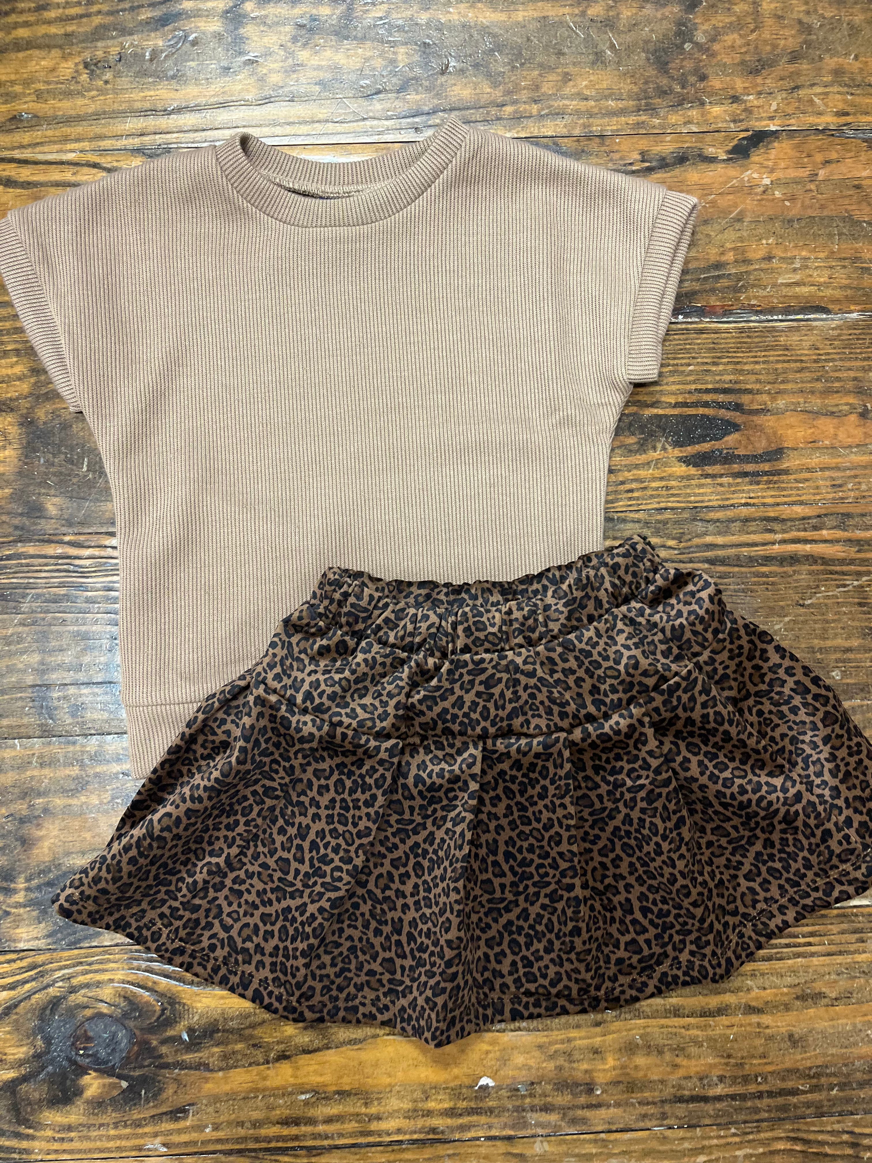 Girl's Brown Sweater