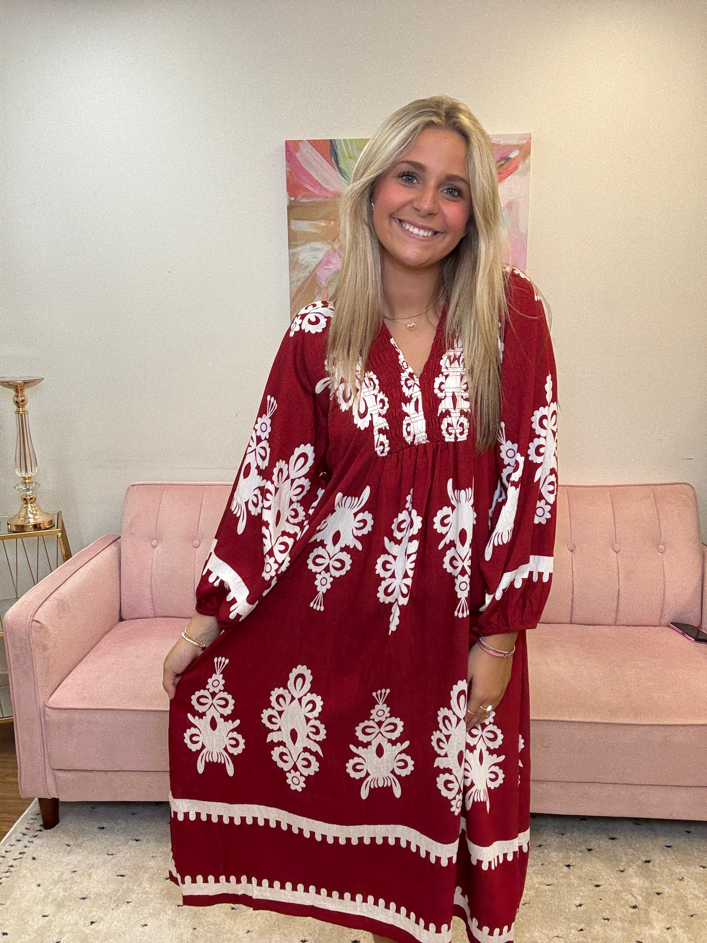 Scarlet Skies Dress