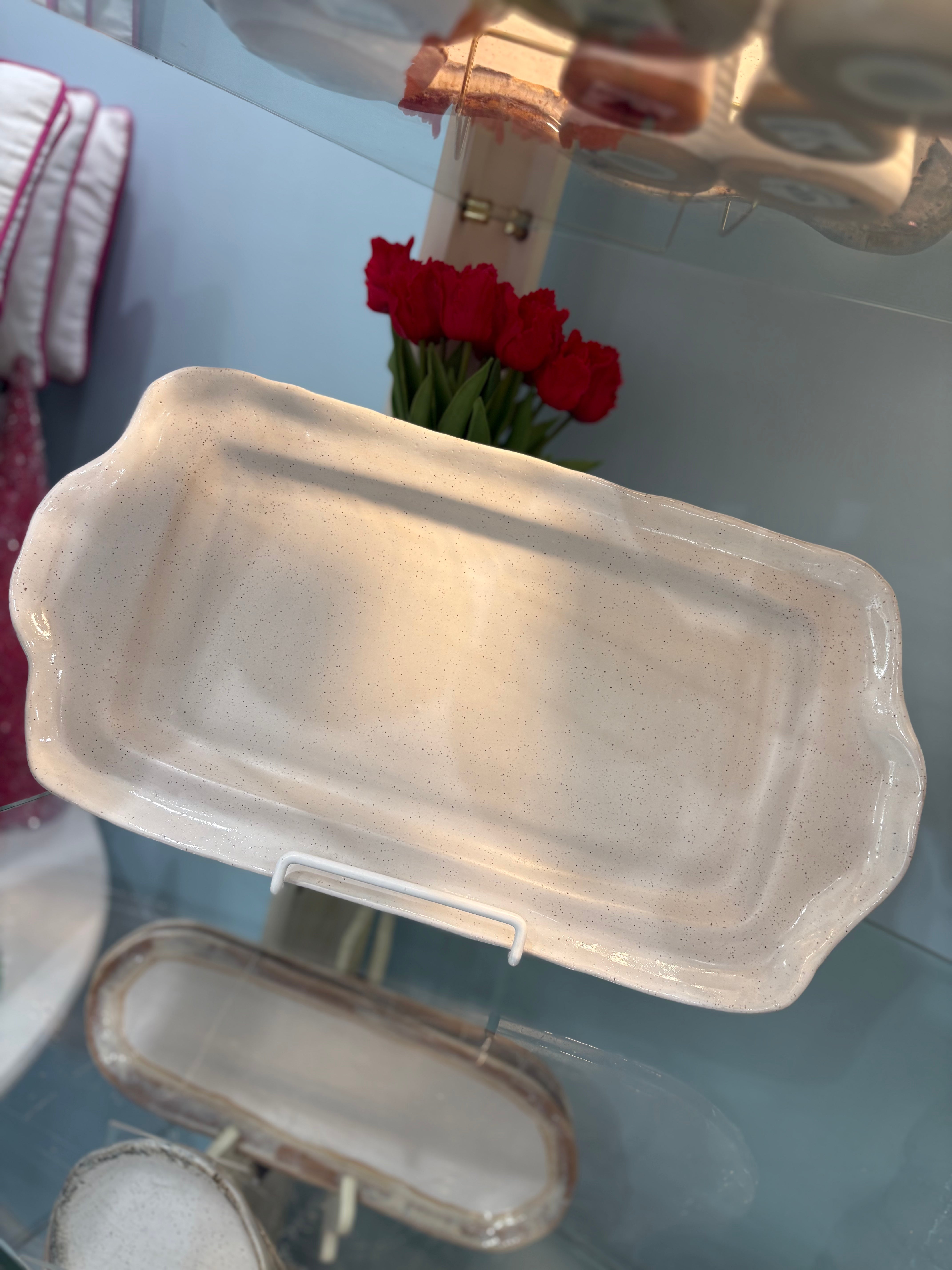 Rectangle Tray w/ Handles