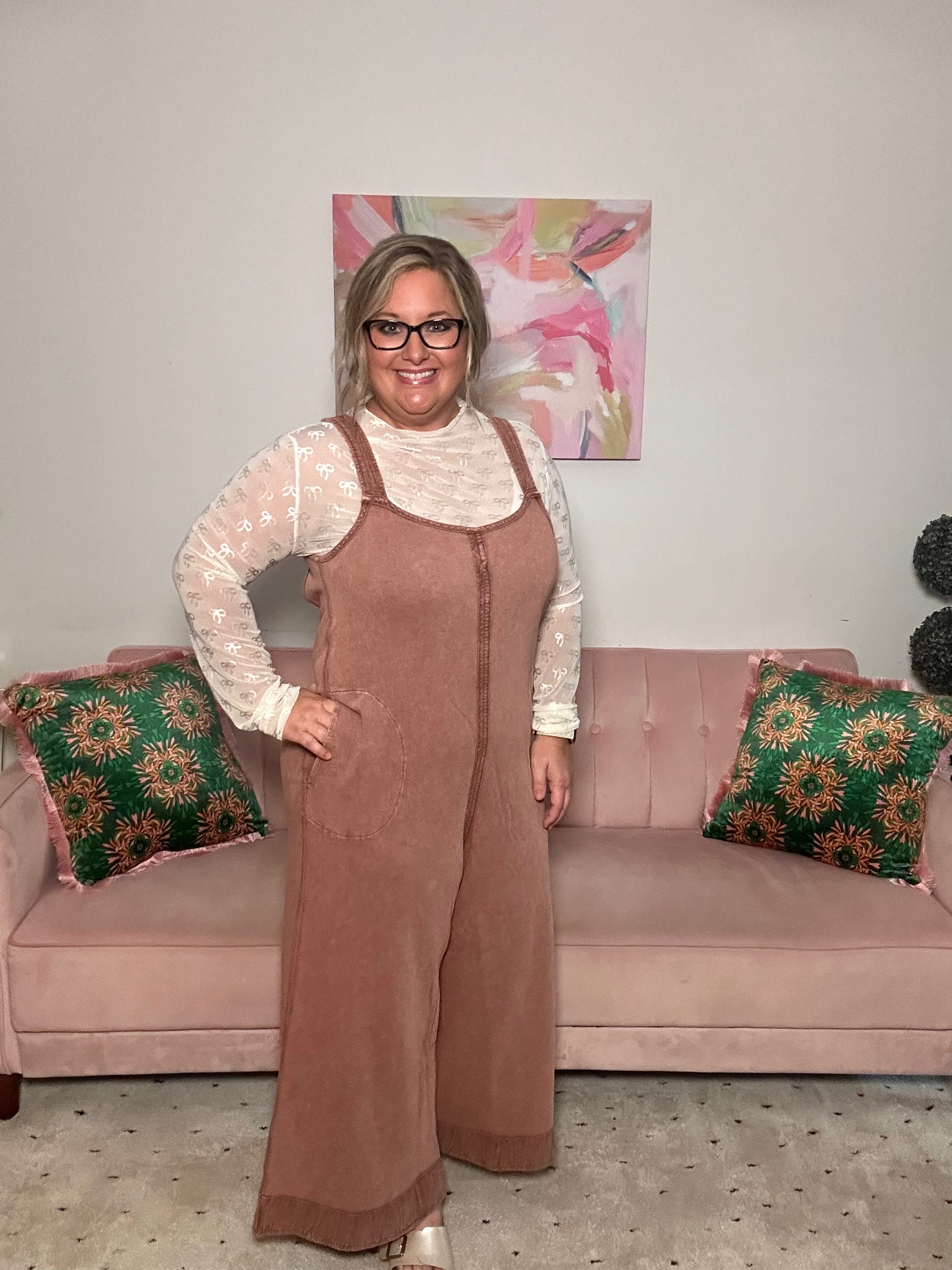 Mineral Wash Romper