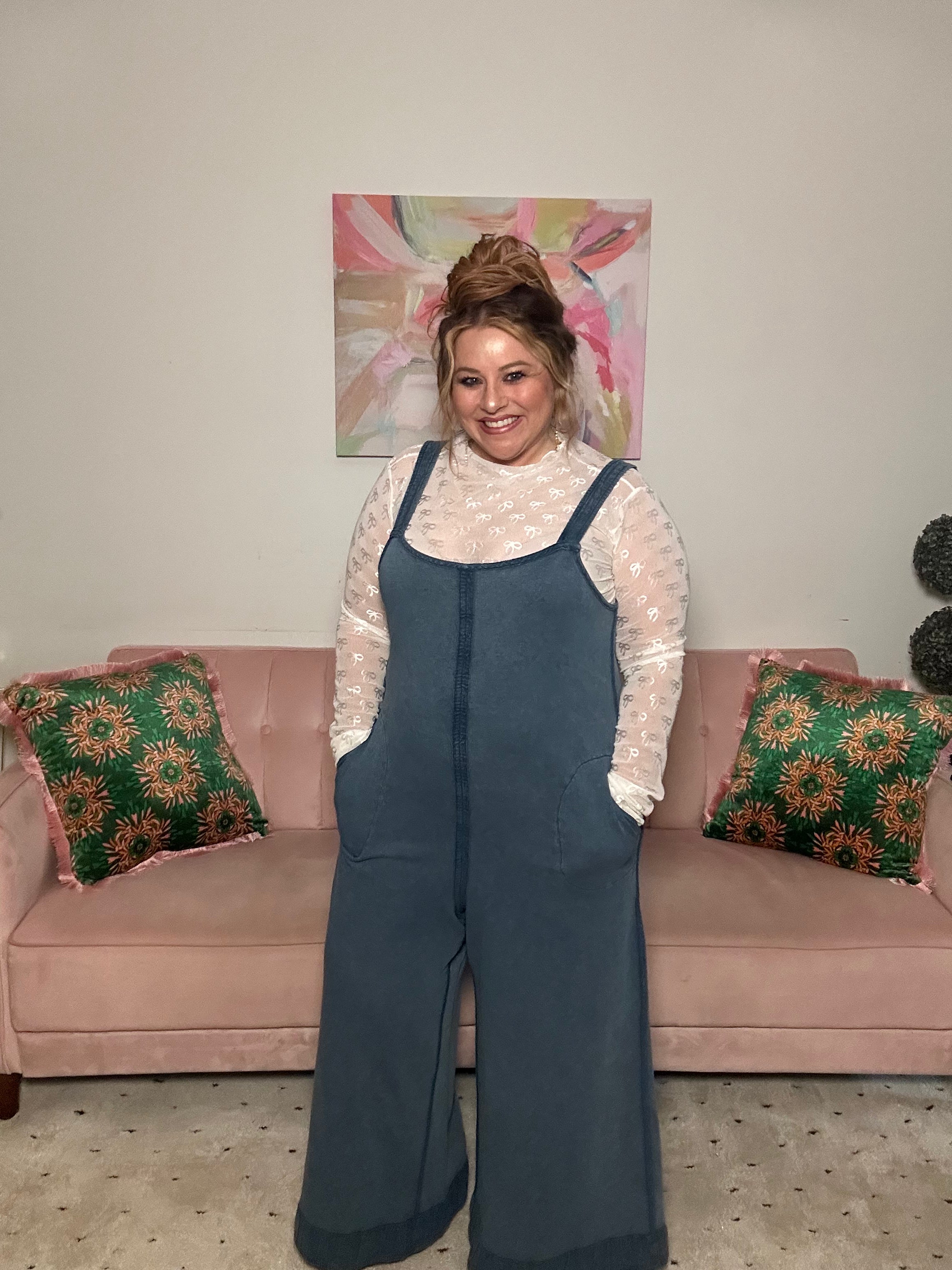 Mineral Wash Romper