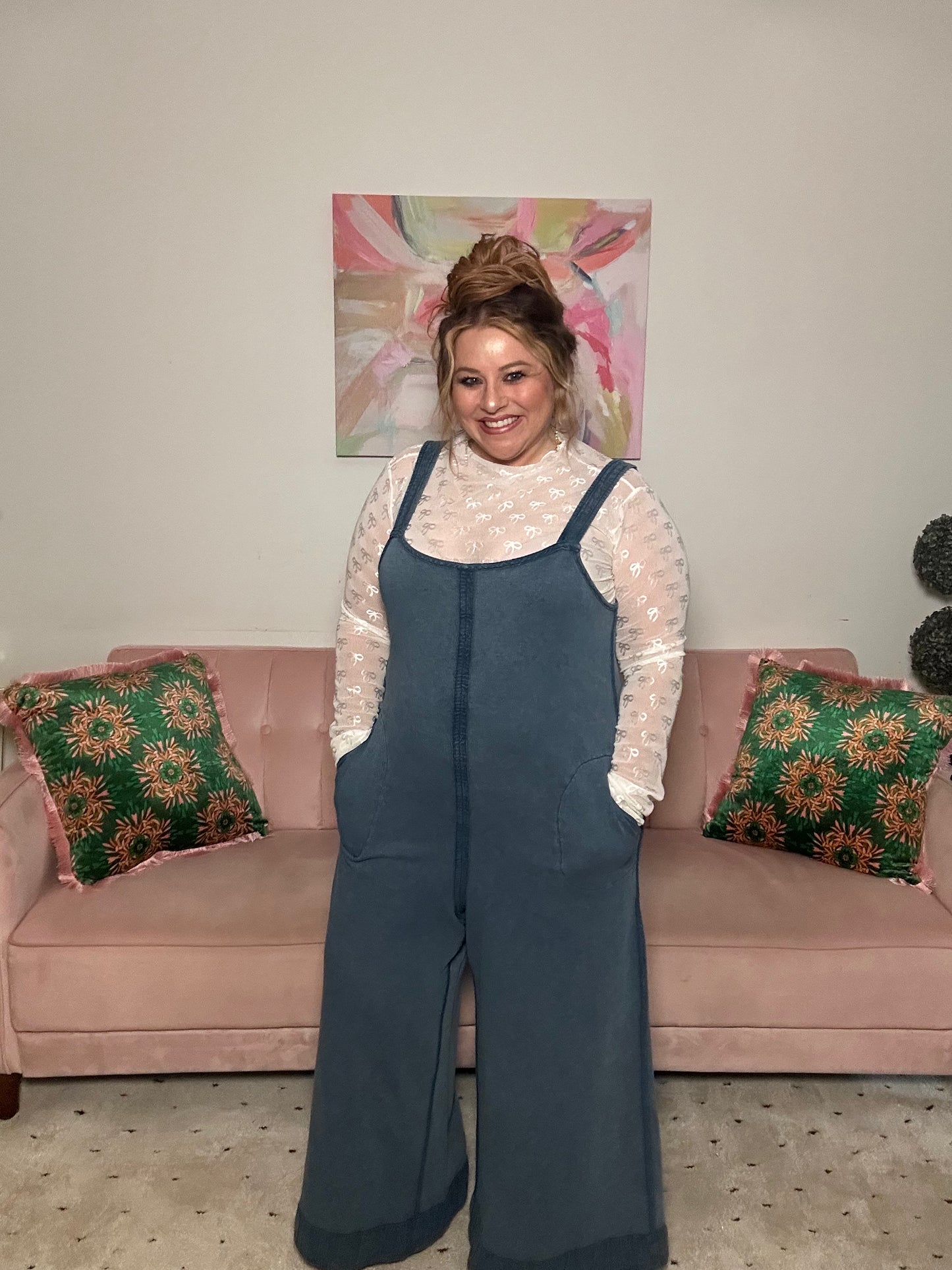 Mineral Wash Romper