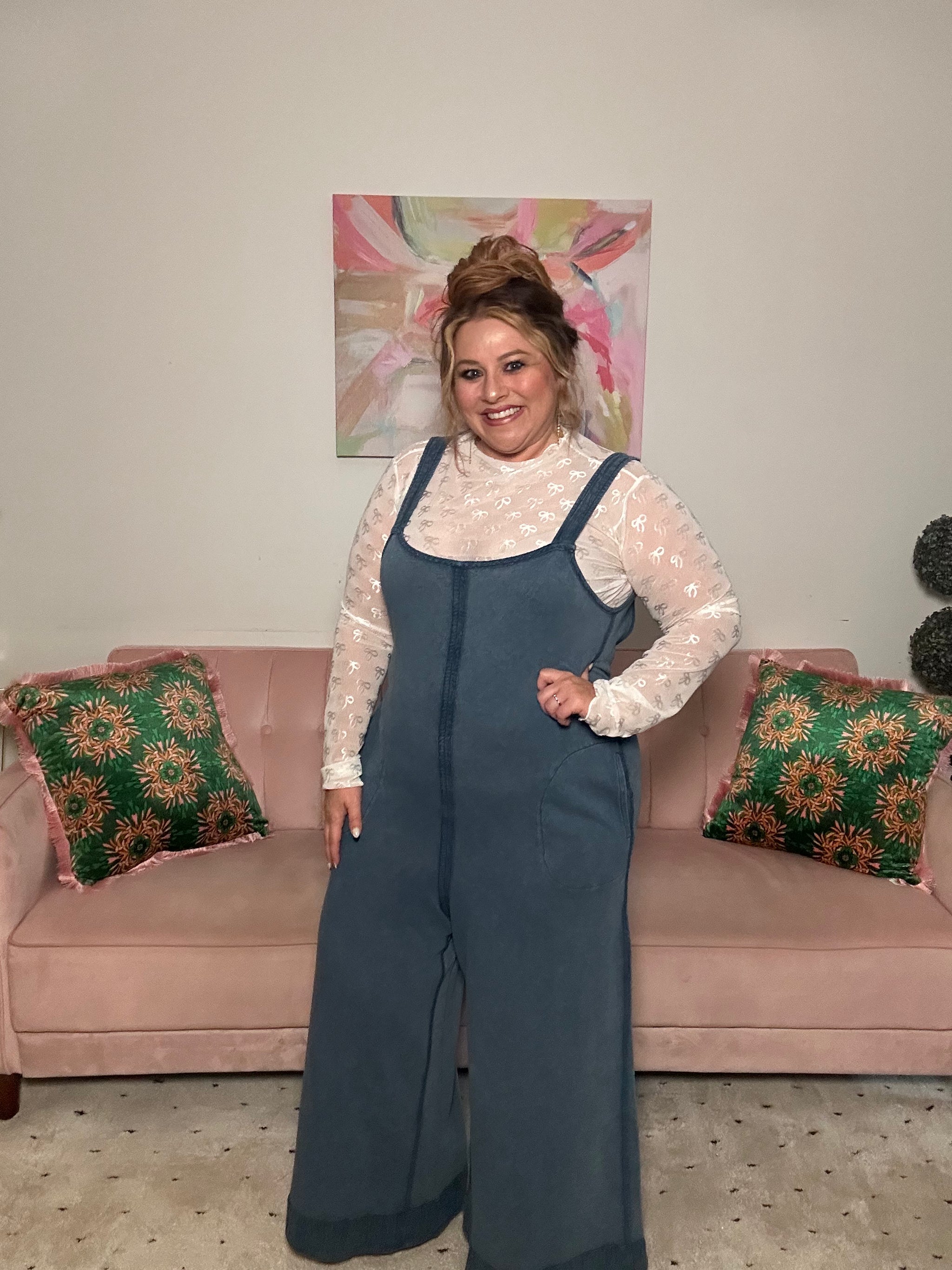 Mineral Wash Romper