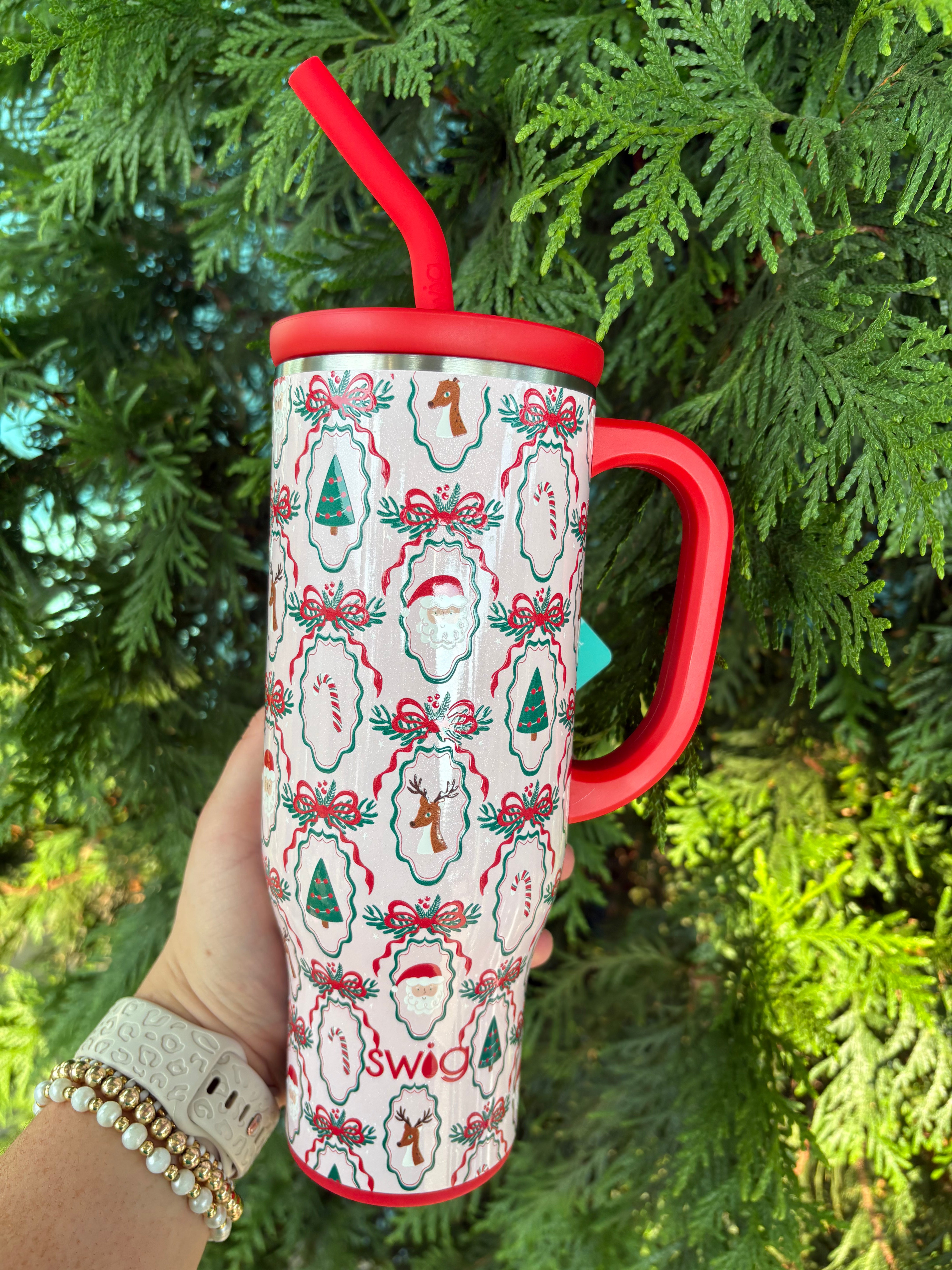 Christmas Cameo Mega 30oz