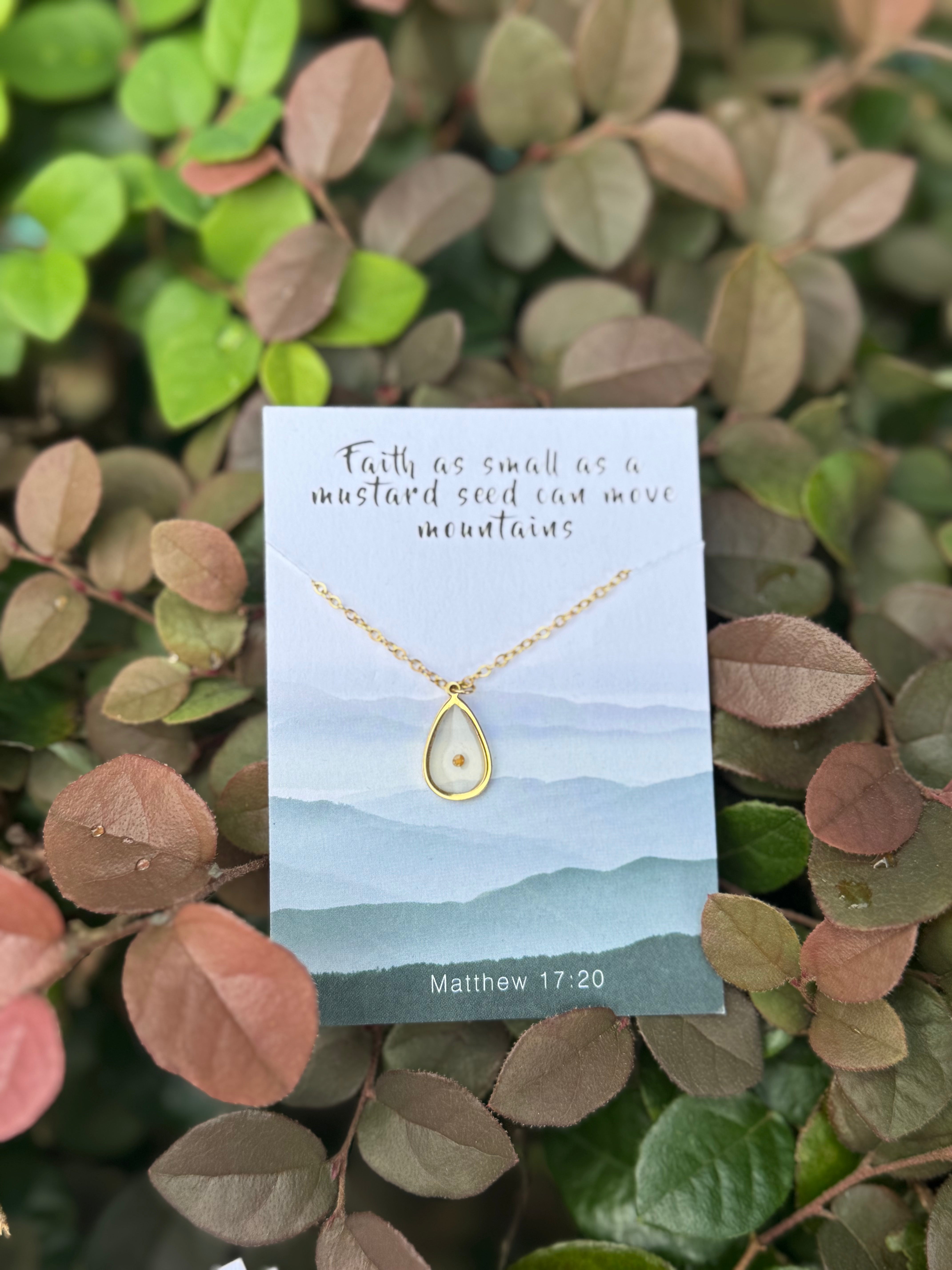 Mustard Seed Necklace
