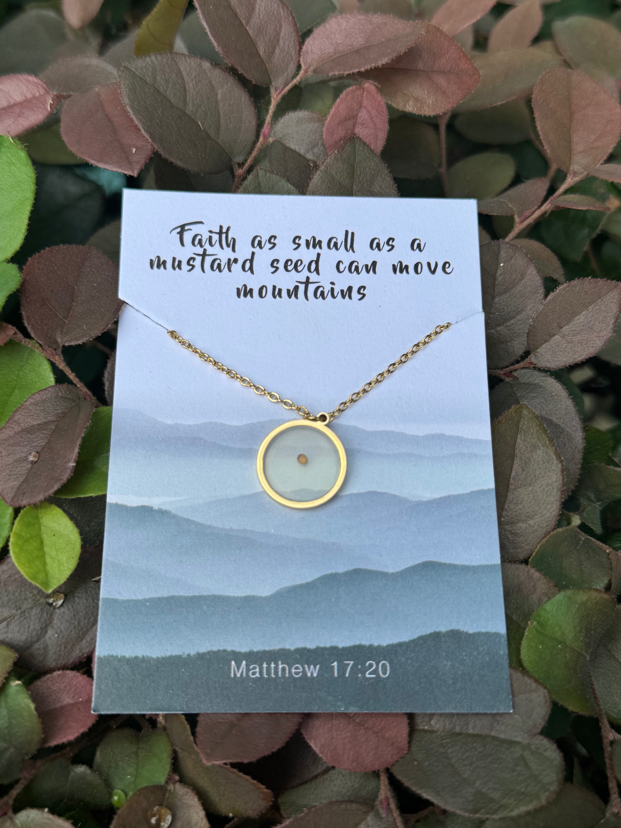 Mustard Seed Necklace