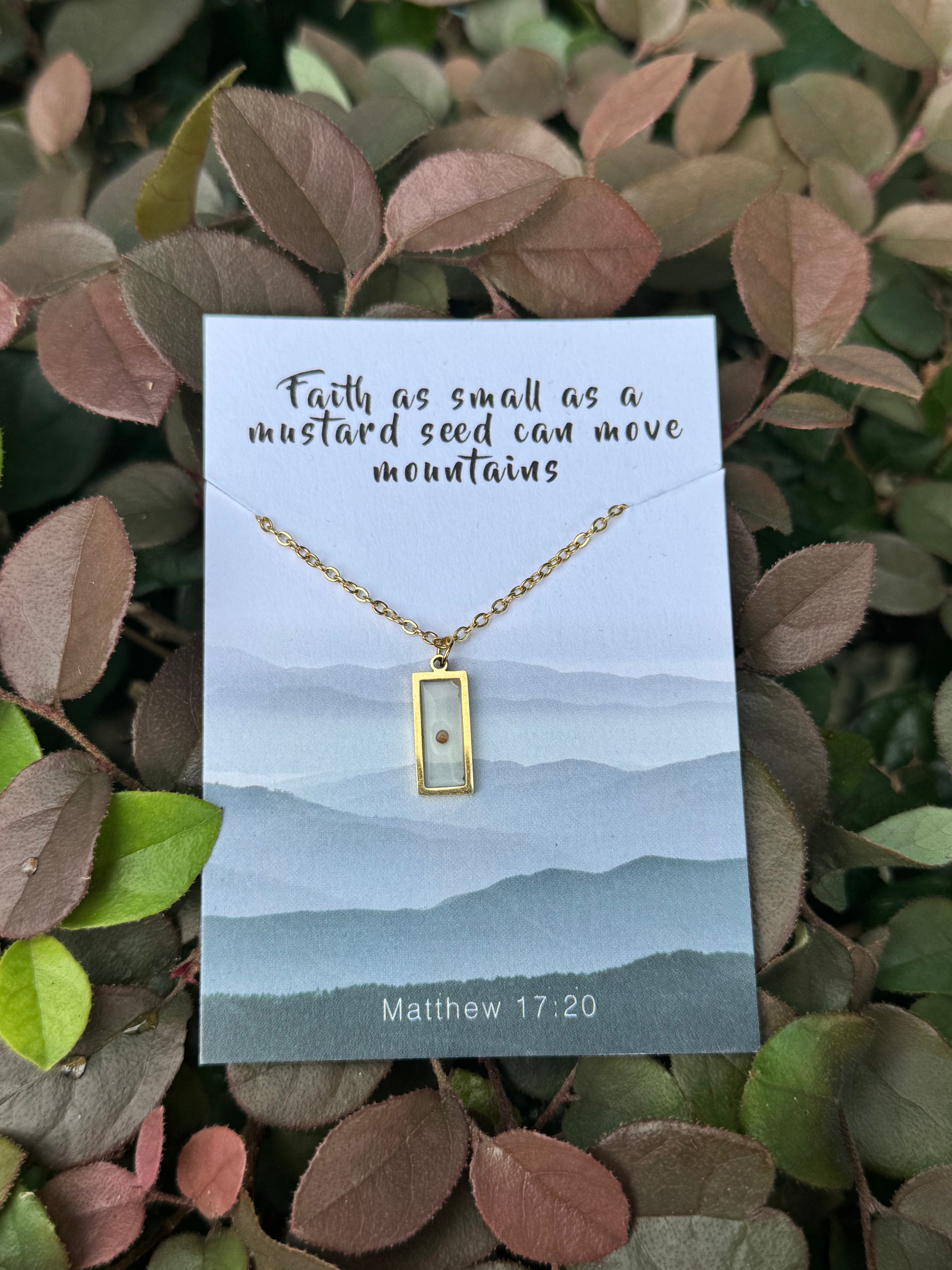 Mustard Seed Necklace